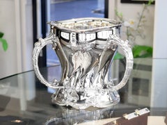 Antique Art Nouveau Sterling Silver Tyg Cup by Gorham, 1899