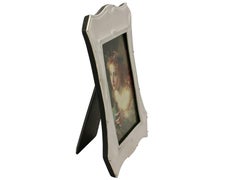 Antique Art Nouveau Style English Sterling Silver Photograph Frame