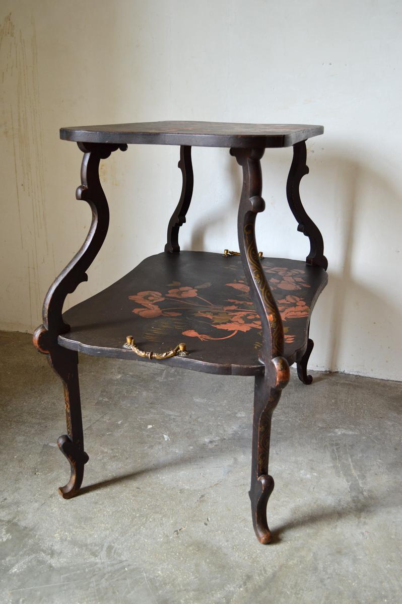 Antique Art Nouveau Tea Table by Louis Majorelle, 1890s For Sale 2