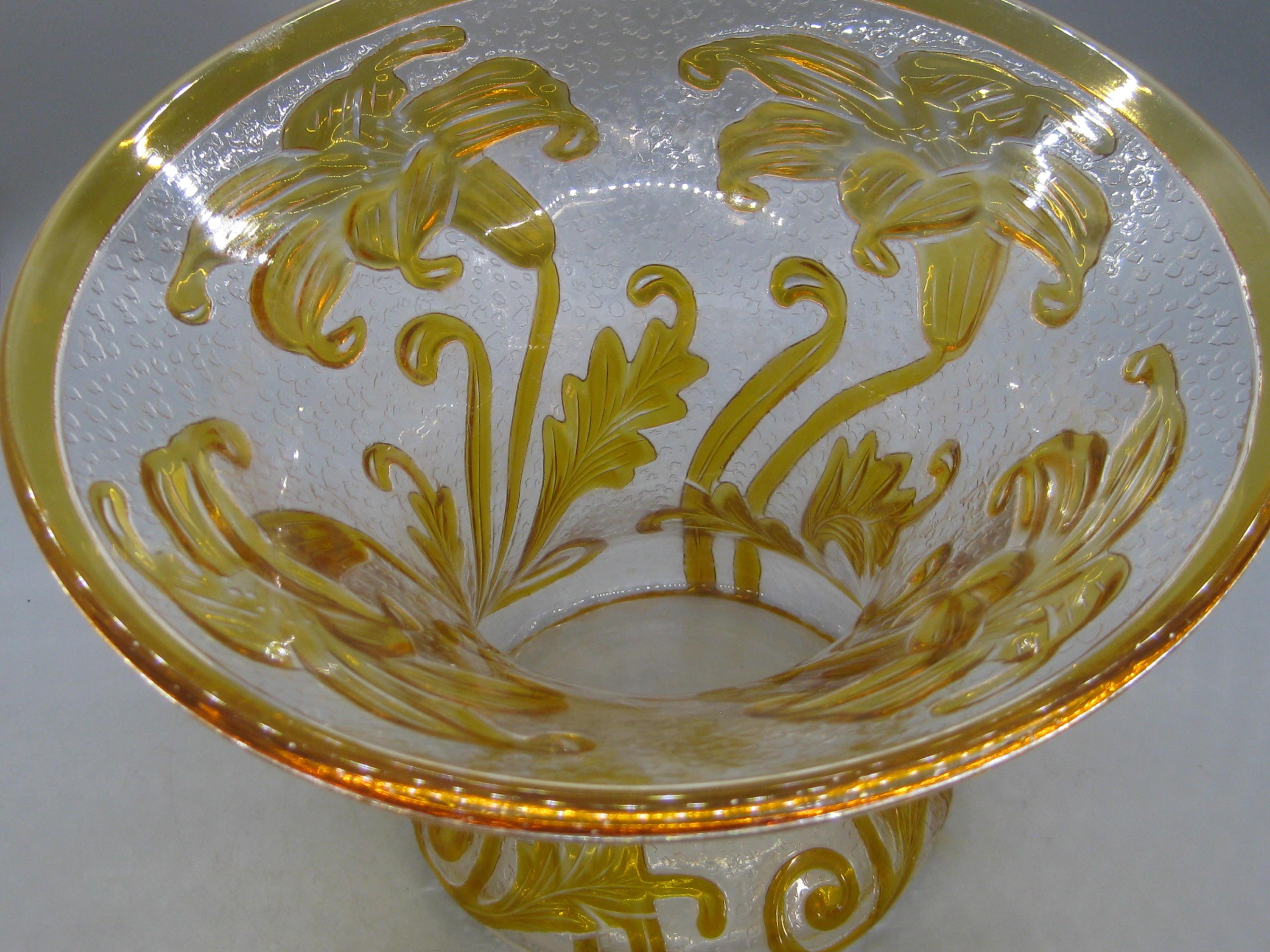 Antike Art Nouveau Thomas Webb Fleur Lily Blume Cameo Kunst Glasvase signiert! im Angebot 9