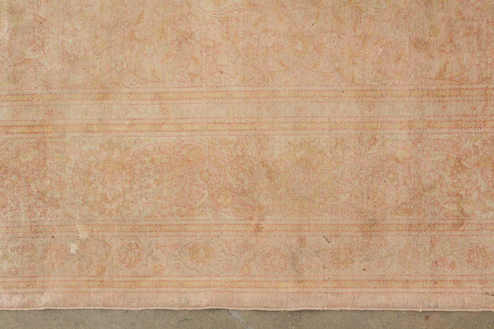 Antique Art Nouveau Turkish Sivas Rug For Sale 7