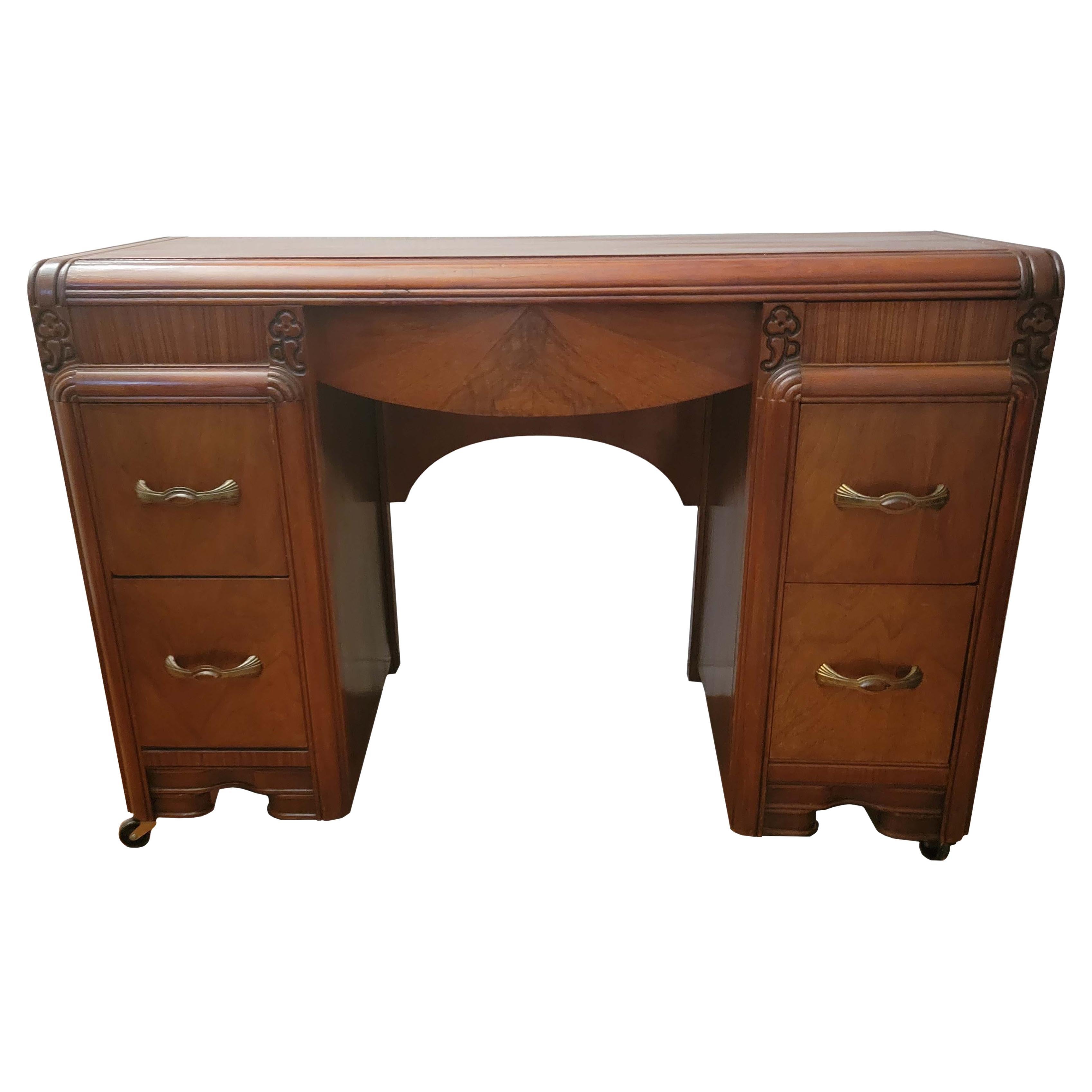 Antique Art Nouveau Vanity or Desk For Sale