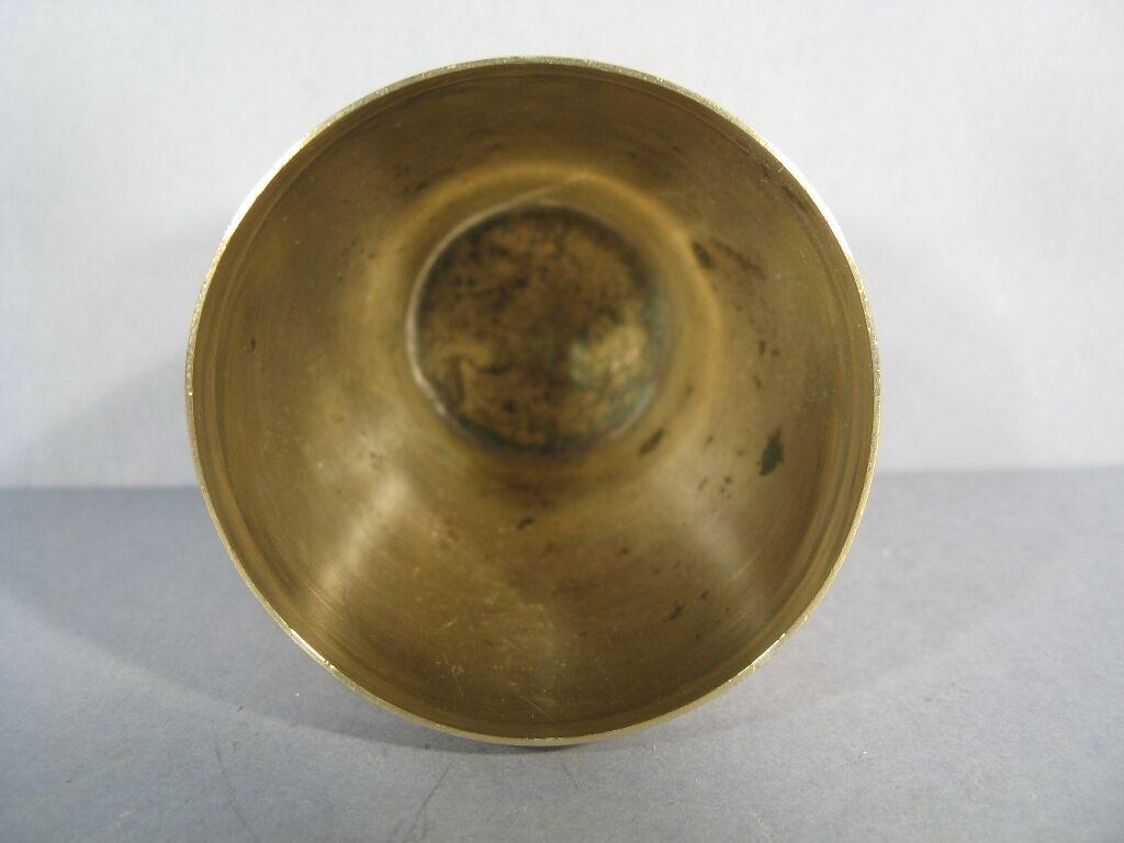 Empire Antique Art Nouveau White Metal Chalice with Thistle Motif -1Y21