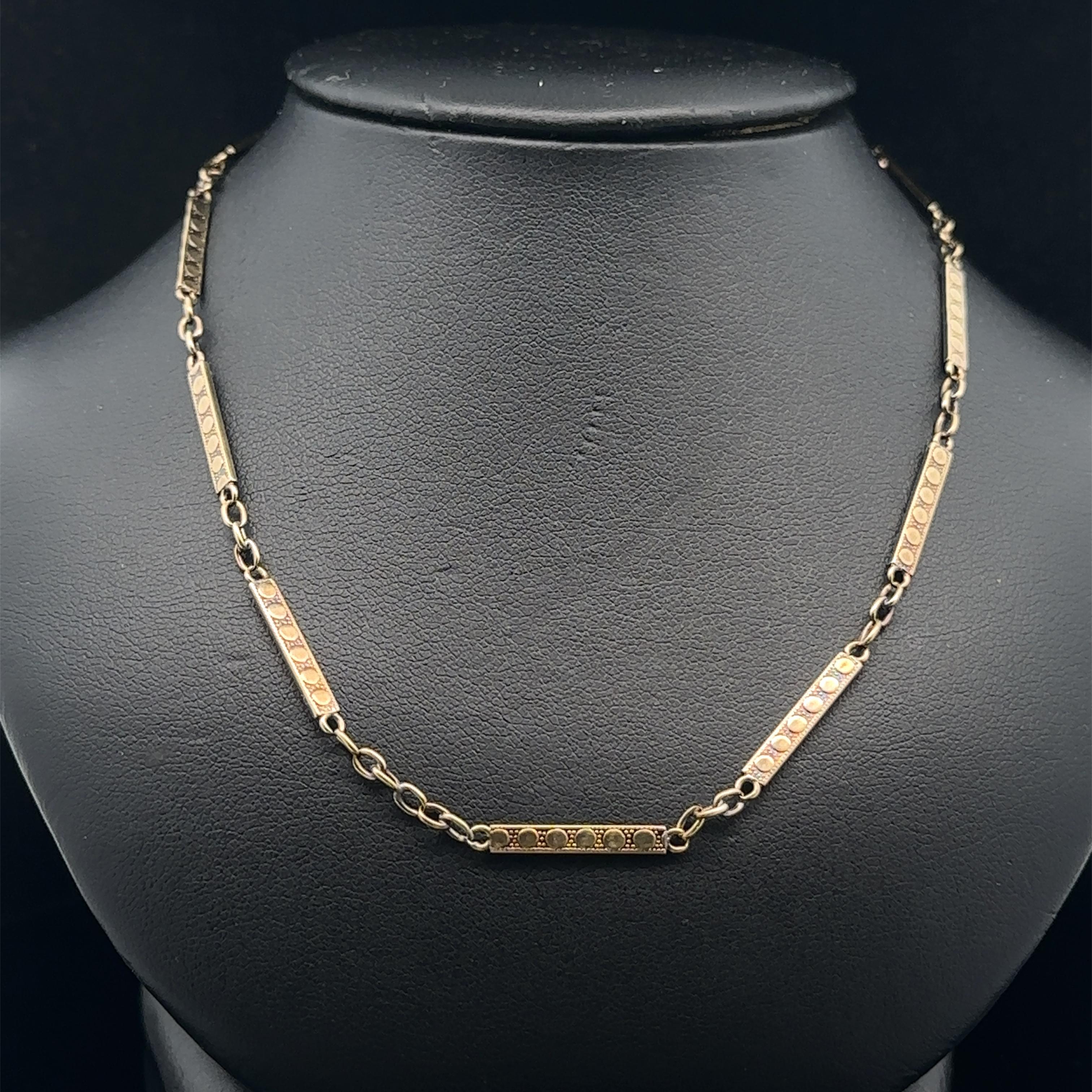 Antike Jugendstil Gelbgold 12,5