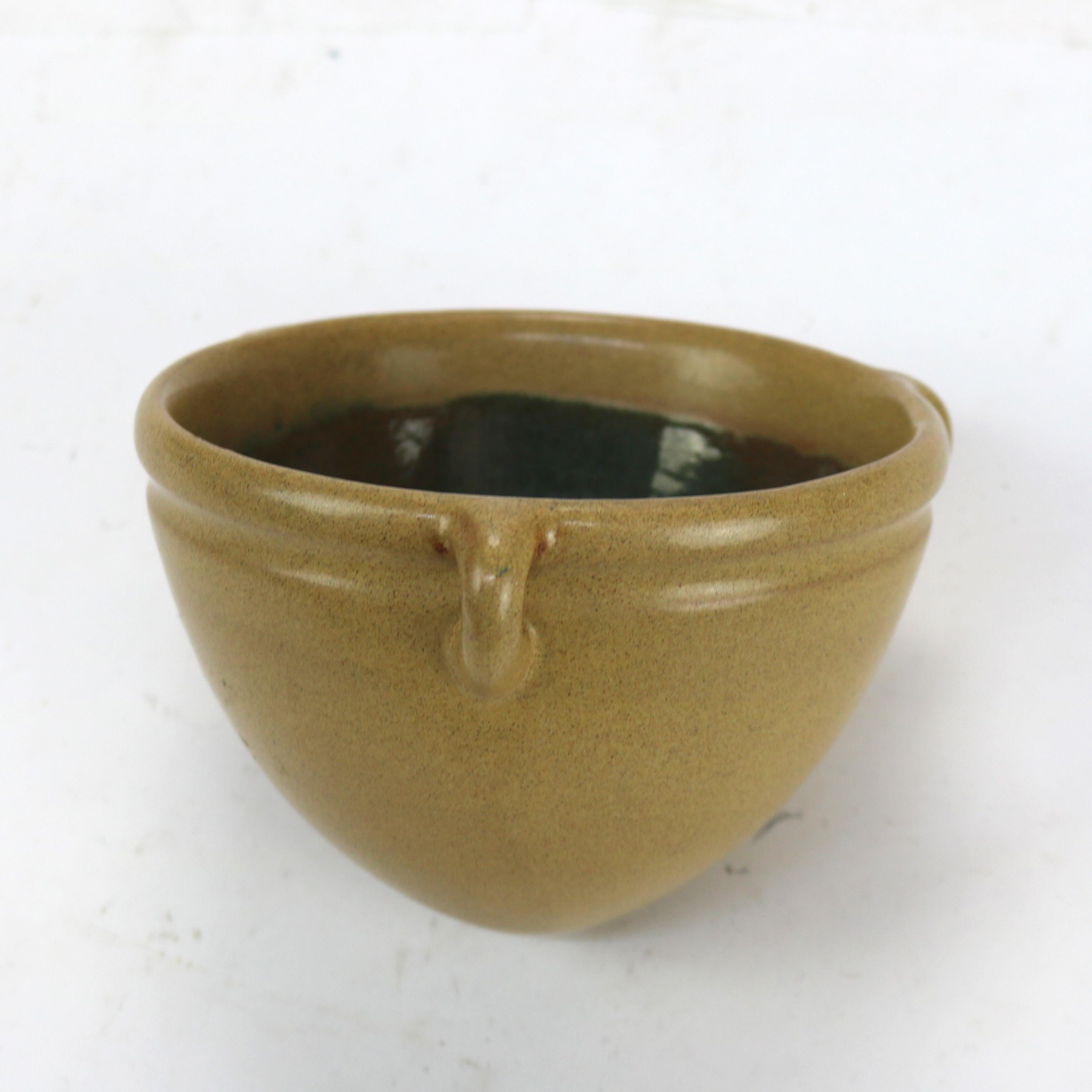 Macetero colgante antiguo de cerámica artística Marblehead C1920 siglo XX en venta