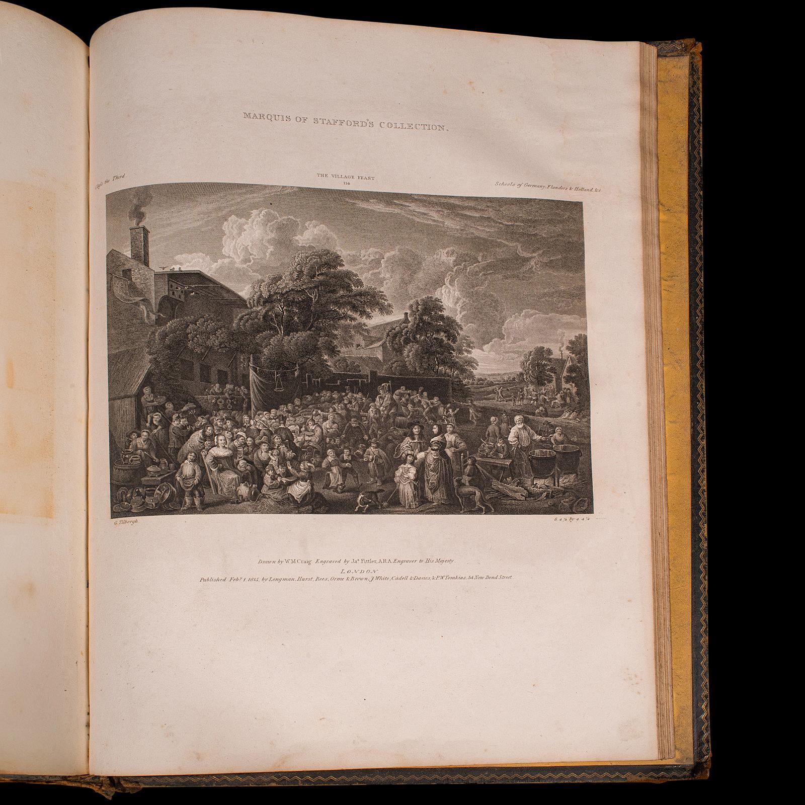 Antikes Kunstre Referenzbuch Marquis der Stafford-Sammlung Vol. 3, georgianisch, 1818 im Angebot 4