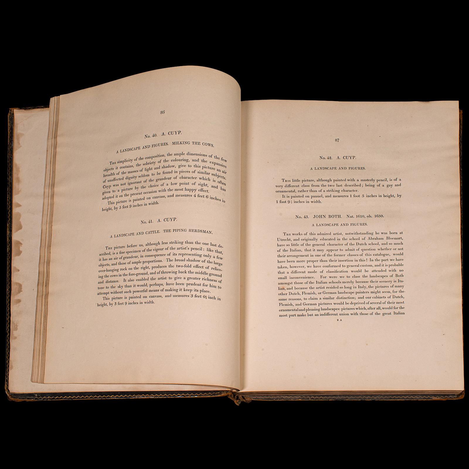 Livre de référence artistique ancienne Marquis Of Stafford Collection Vol. 3, géorgien, 1818 en vente 5