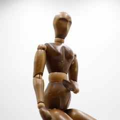 Antique Articulate Artist's Mannequin