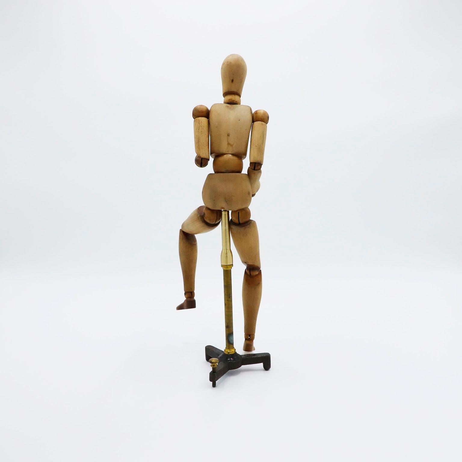 Américain Mannequin d'artiste articulé ancien en vente