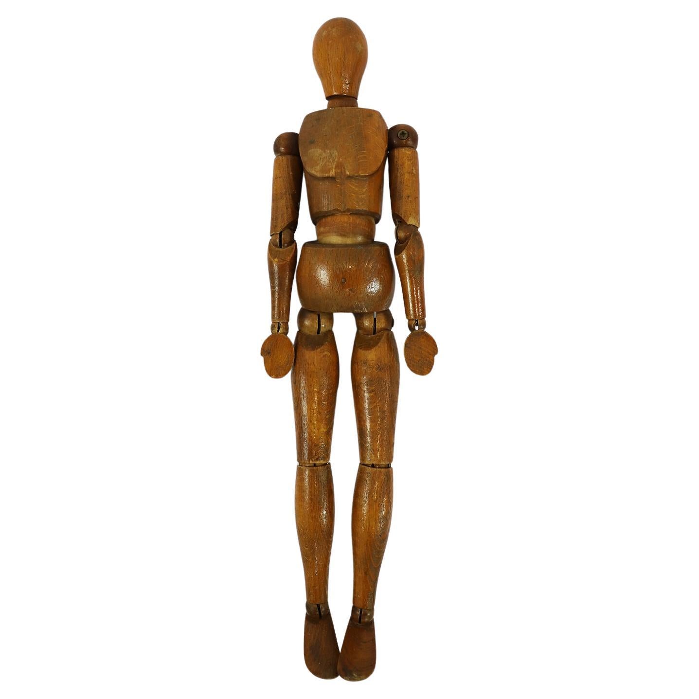 Antique Articulate Artist's Mannequin  For Sale