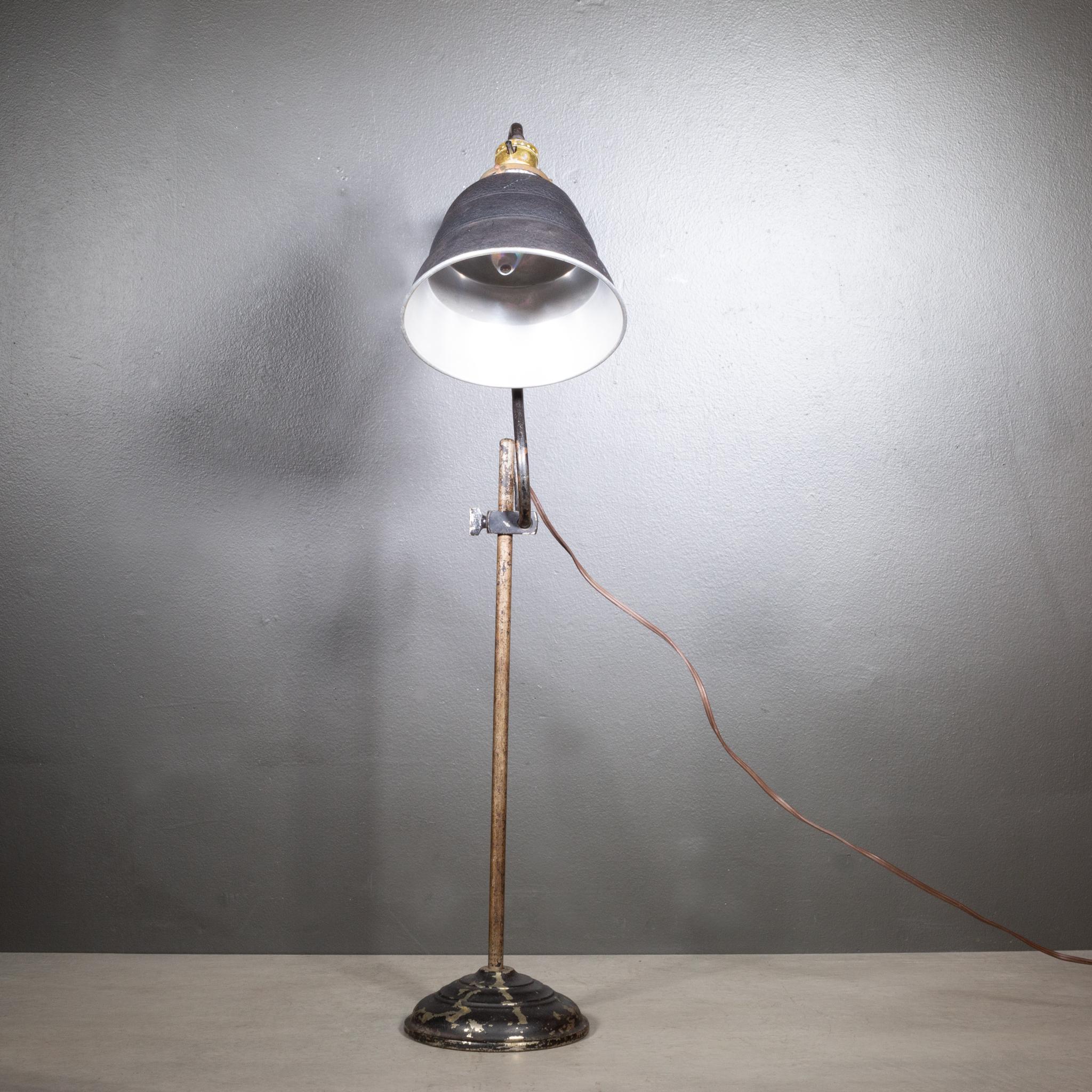 Antique Articulating Industrial Task Lamp c.1920-1940 For Sale 3