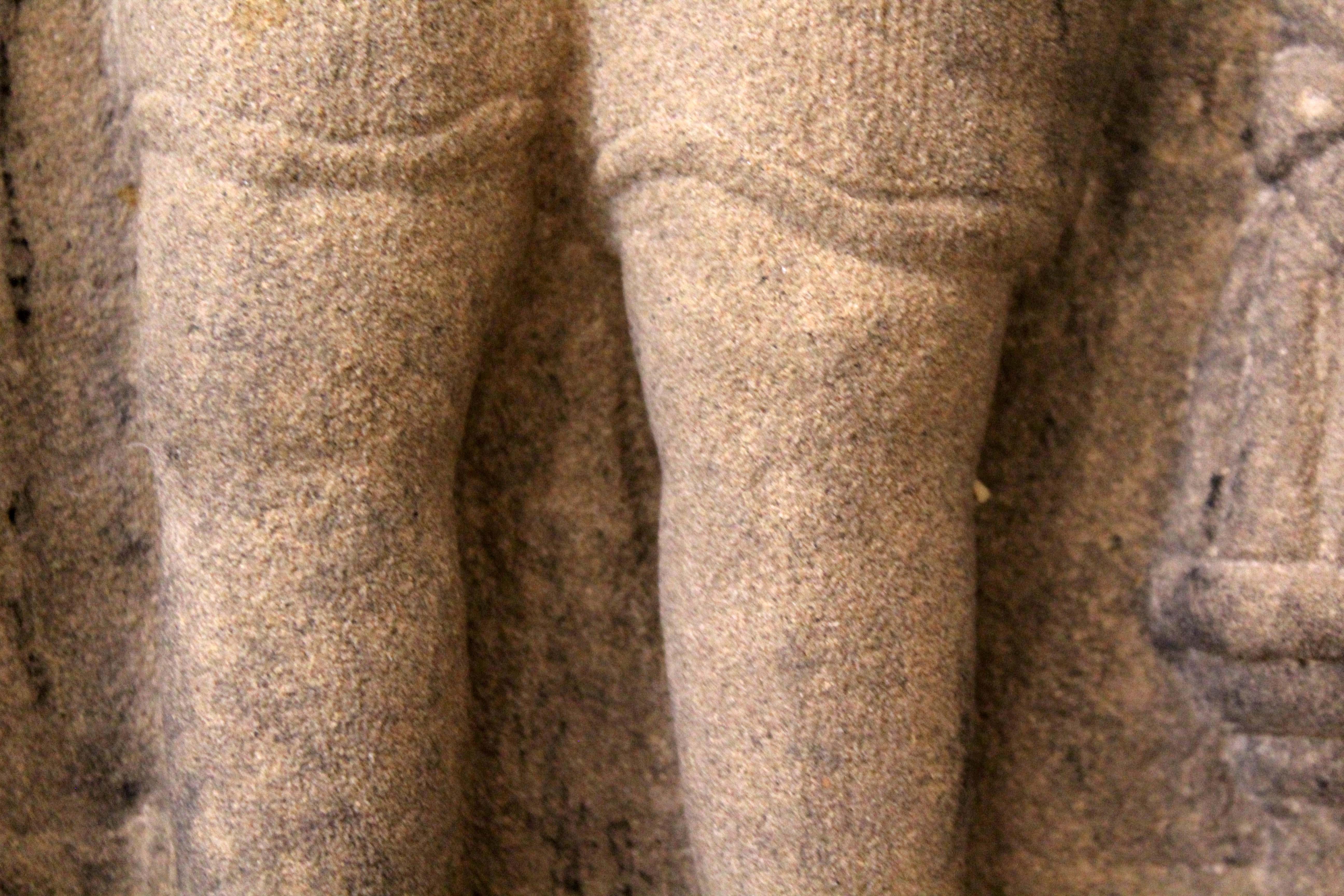 Antique Artifact sculpté Temple Stele Stone Slab Art Sculpture en vente 2