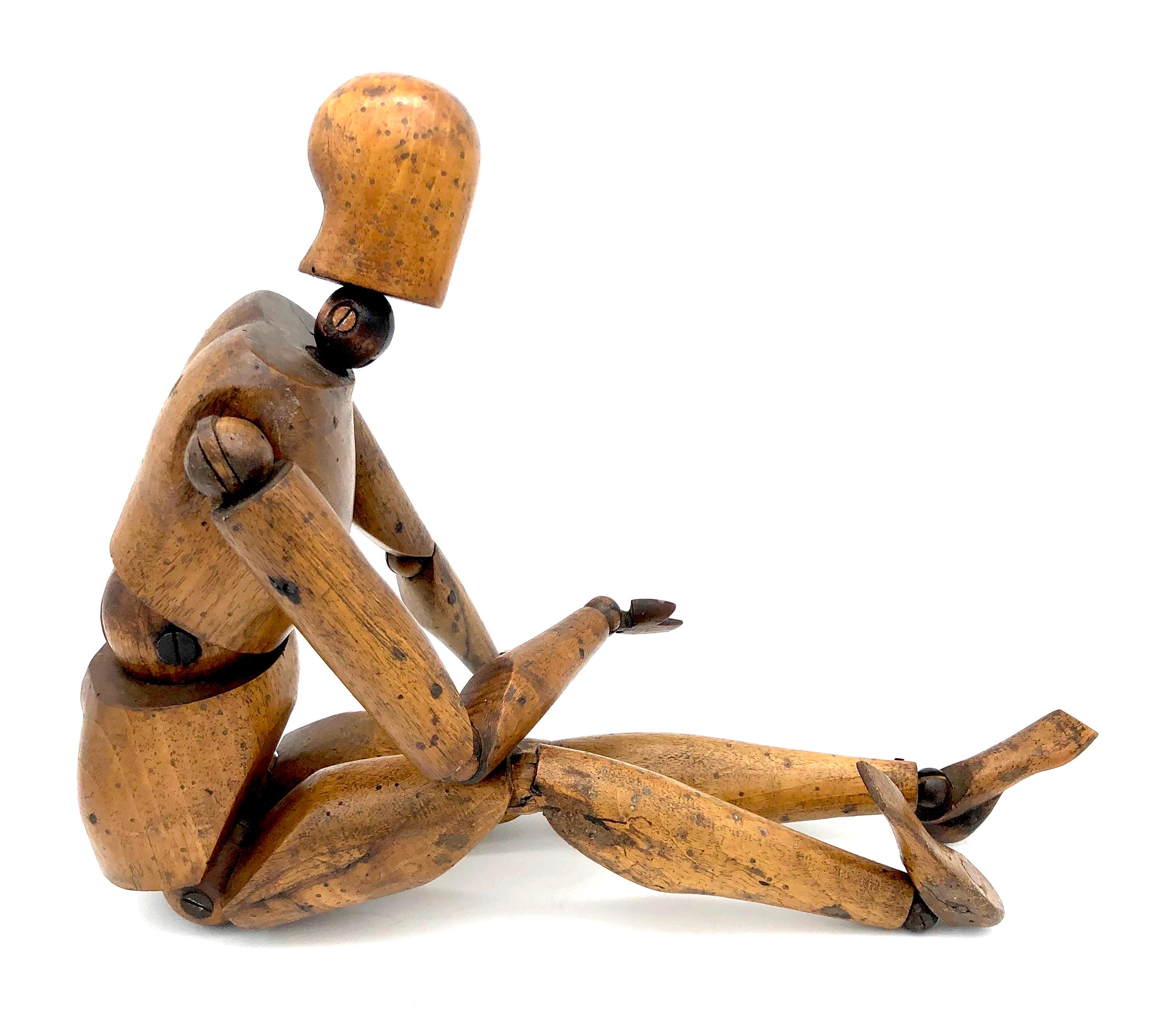 wooden art mannequin