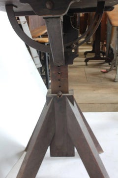 Antique Artist Wood Table