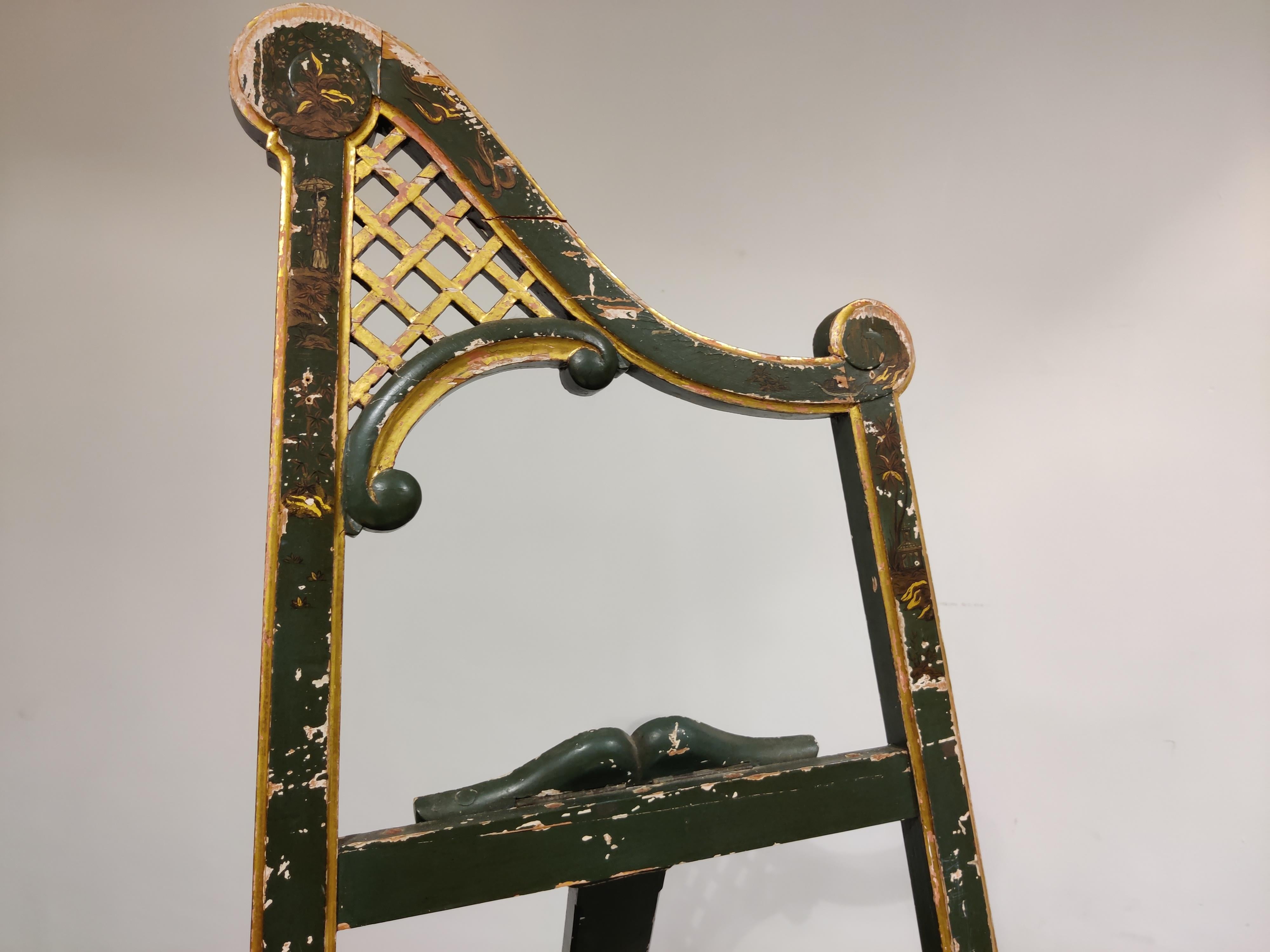Chinoiserie Antique Artist's Easel, 1920s