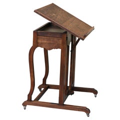 Antique Artists Easel and Table