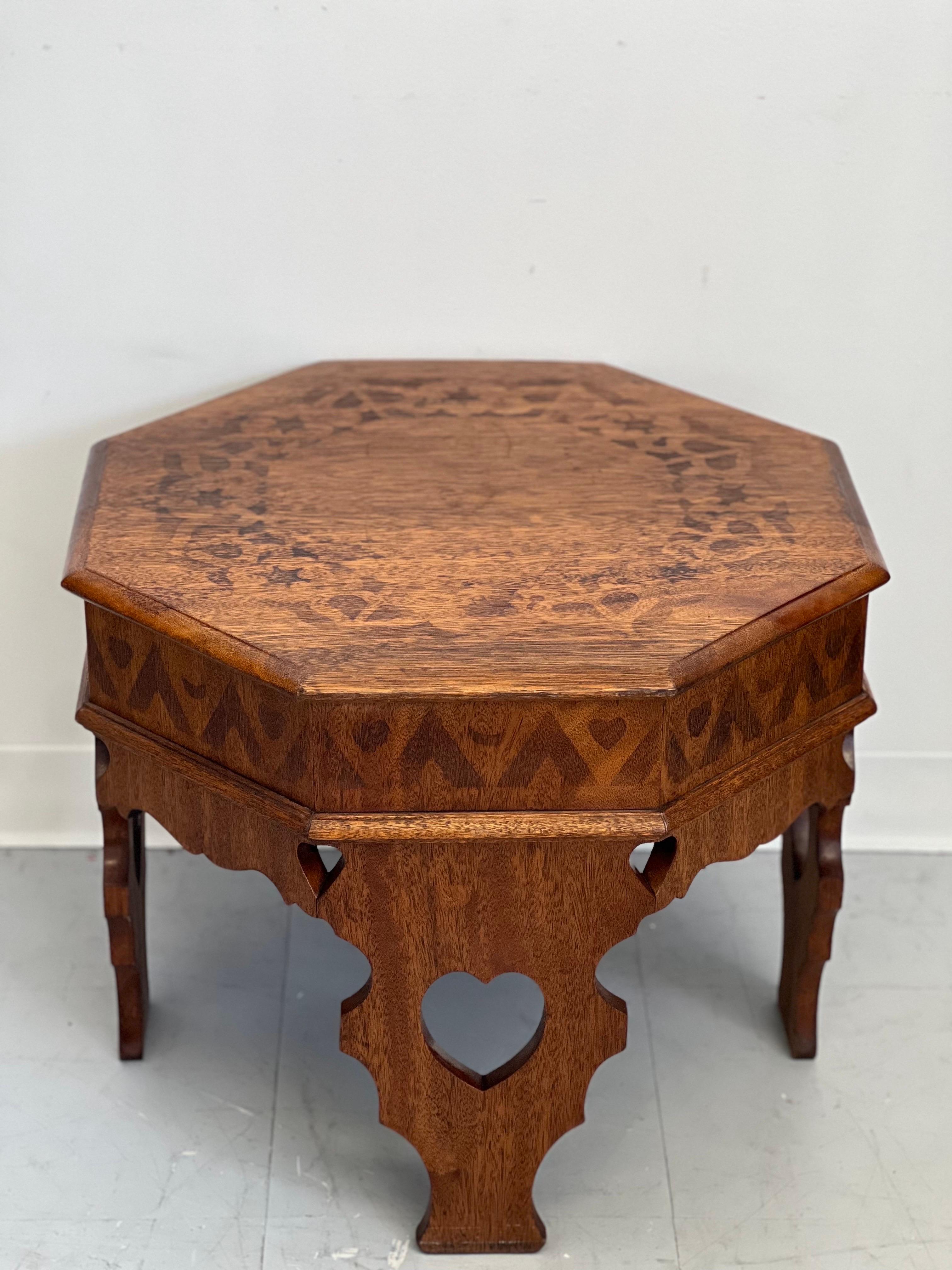 Antique Arts And Crafts Accent Table or Stand In Good Condition For Sale In Seattle, WA