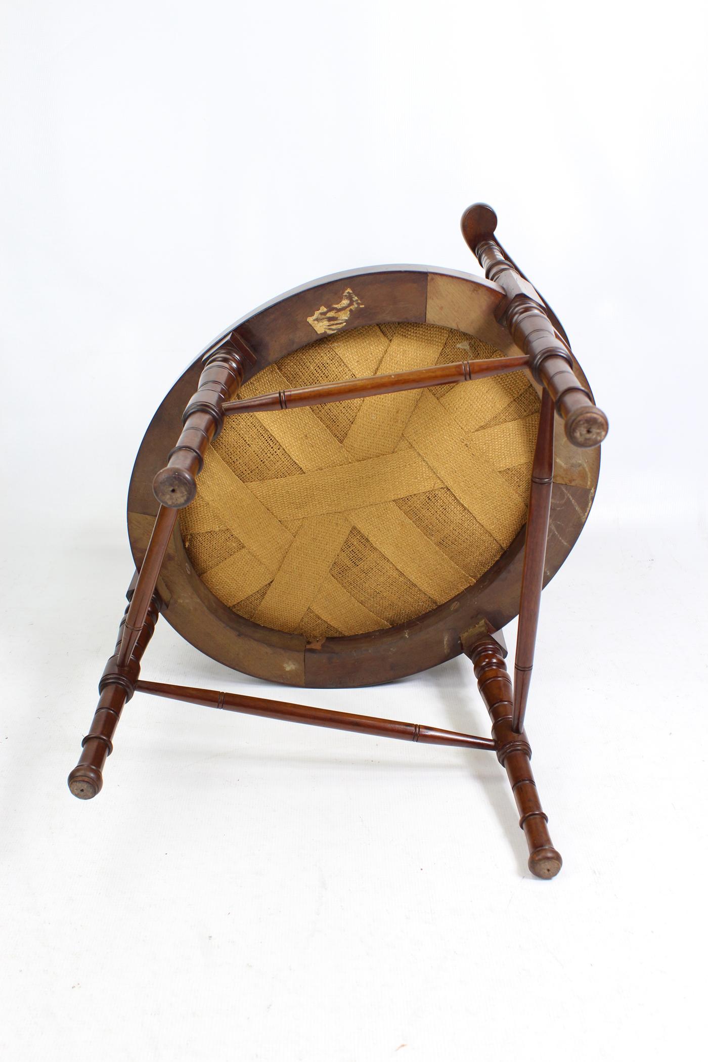 Antique Arts & Crafts Scottish School Tub Chair Made by Wylie & Lochhead 5