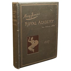 Vintage Arts Book, Royal Academy, Harry Furniss, English, Exhibition, Victorian