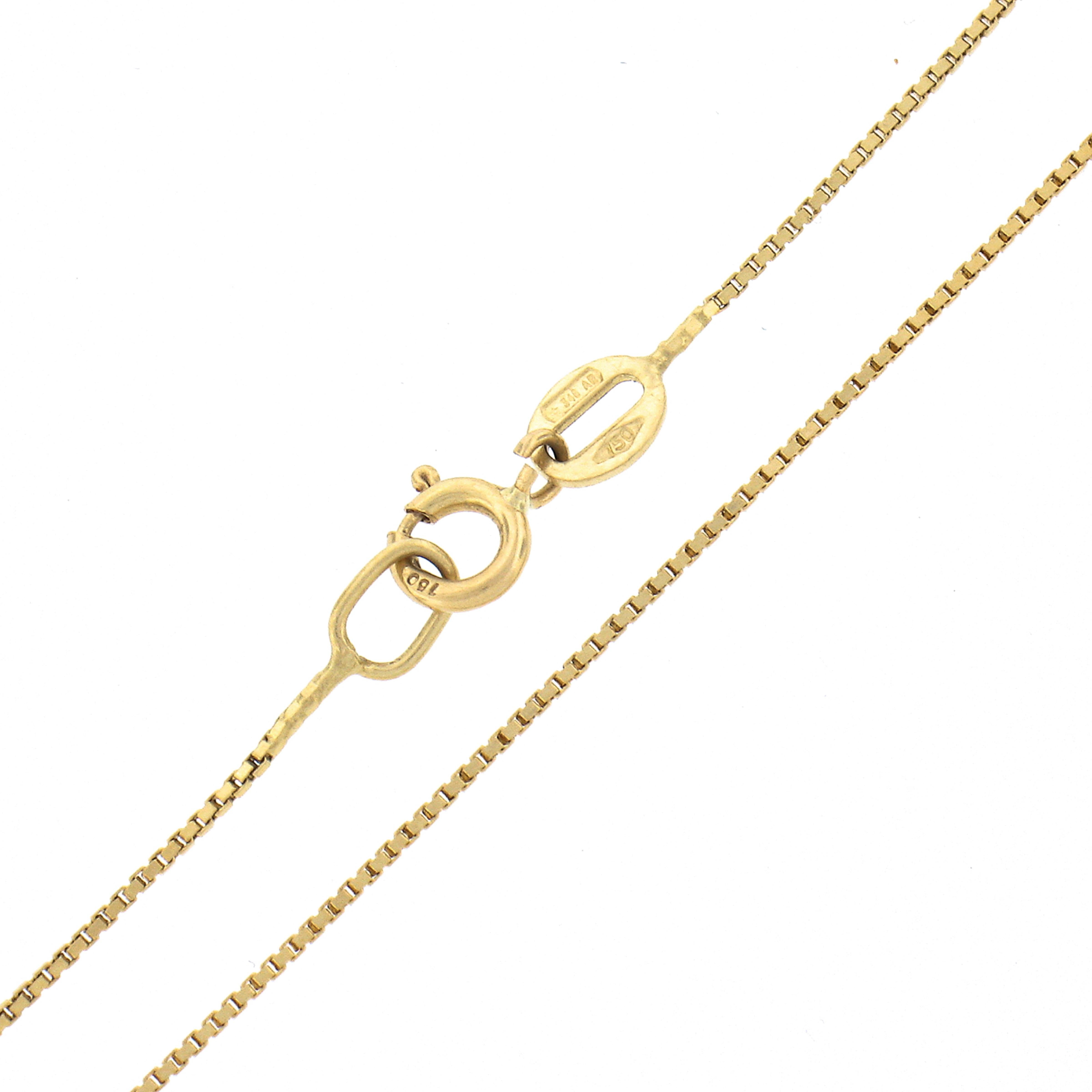 Women's Antique Arts & Crafts 18K Gold Flower Carved Turquoise Crystal Dangle Necklace For Sale