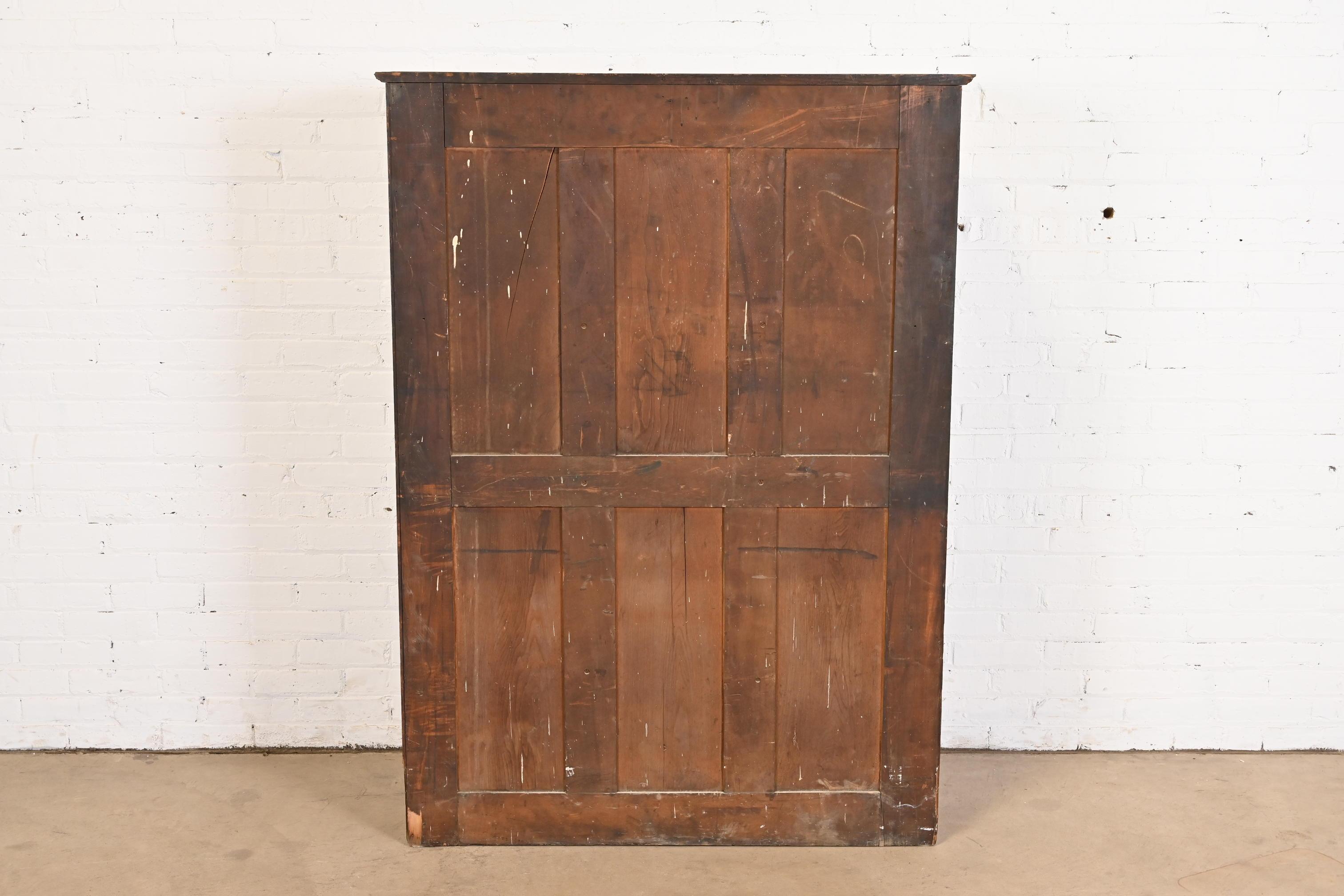 Antique Arts & Crafts 36-Drawer File Cabinet by American Cabinet Co., Circa 1900 For Sale 7