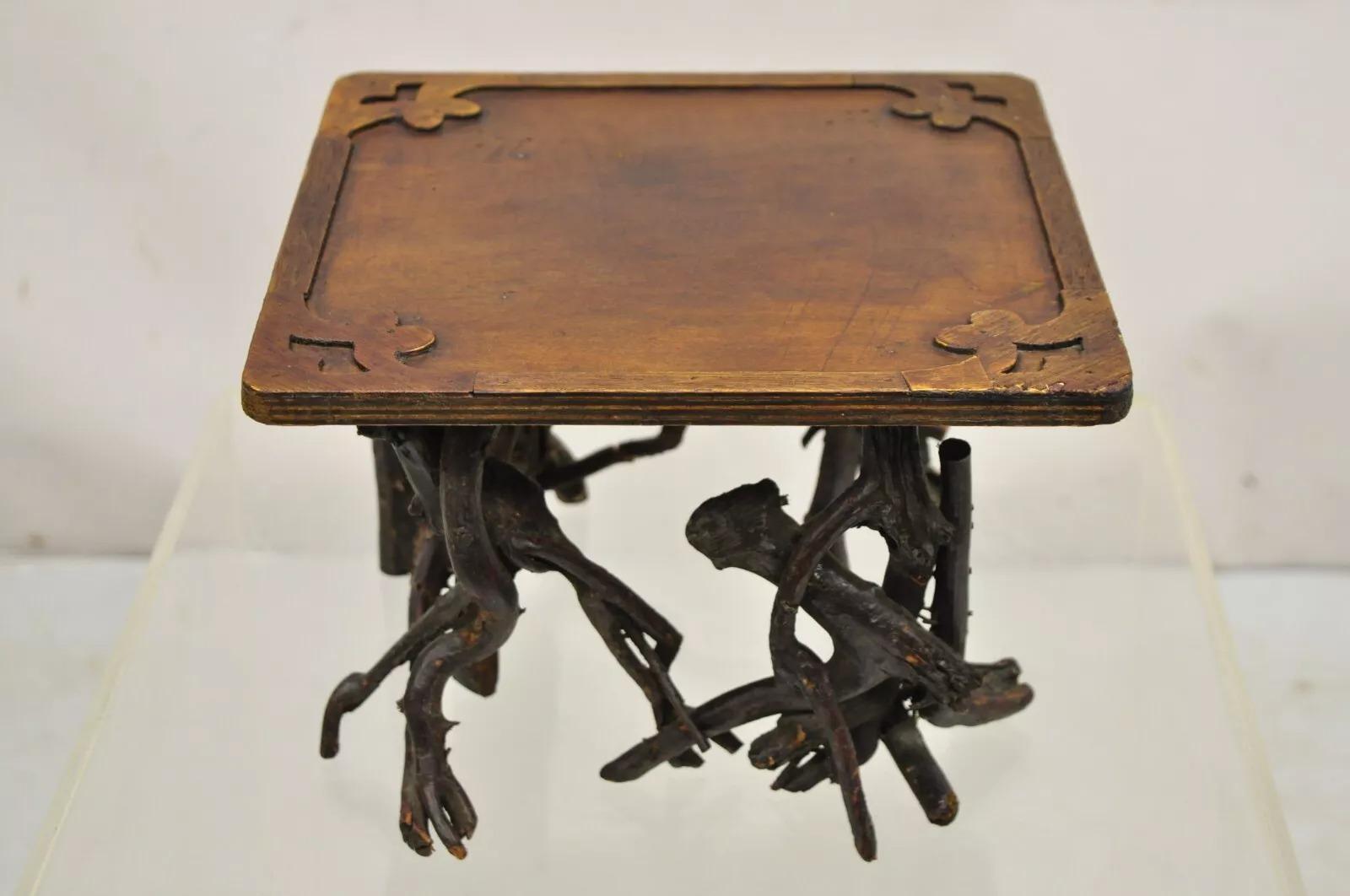 Arts and Crafts Support en bois pour branches d'adirondack, branches et brindilles, de style 