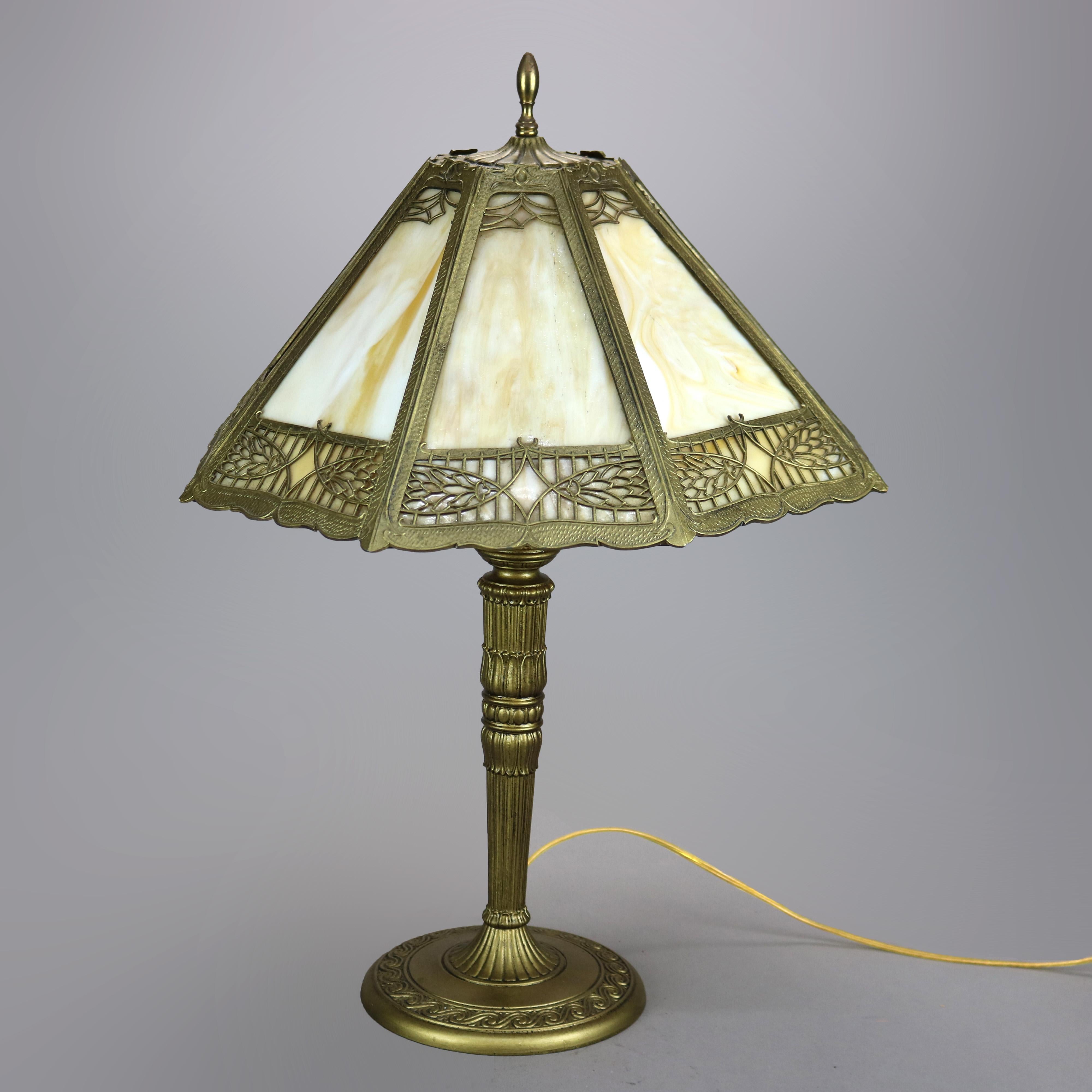 bradley & hubbard lamp identification