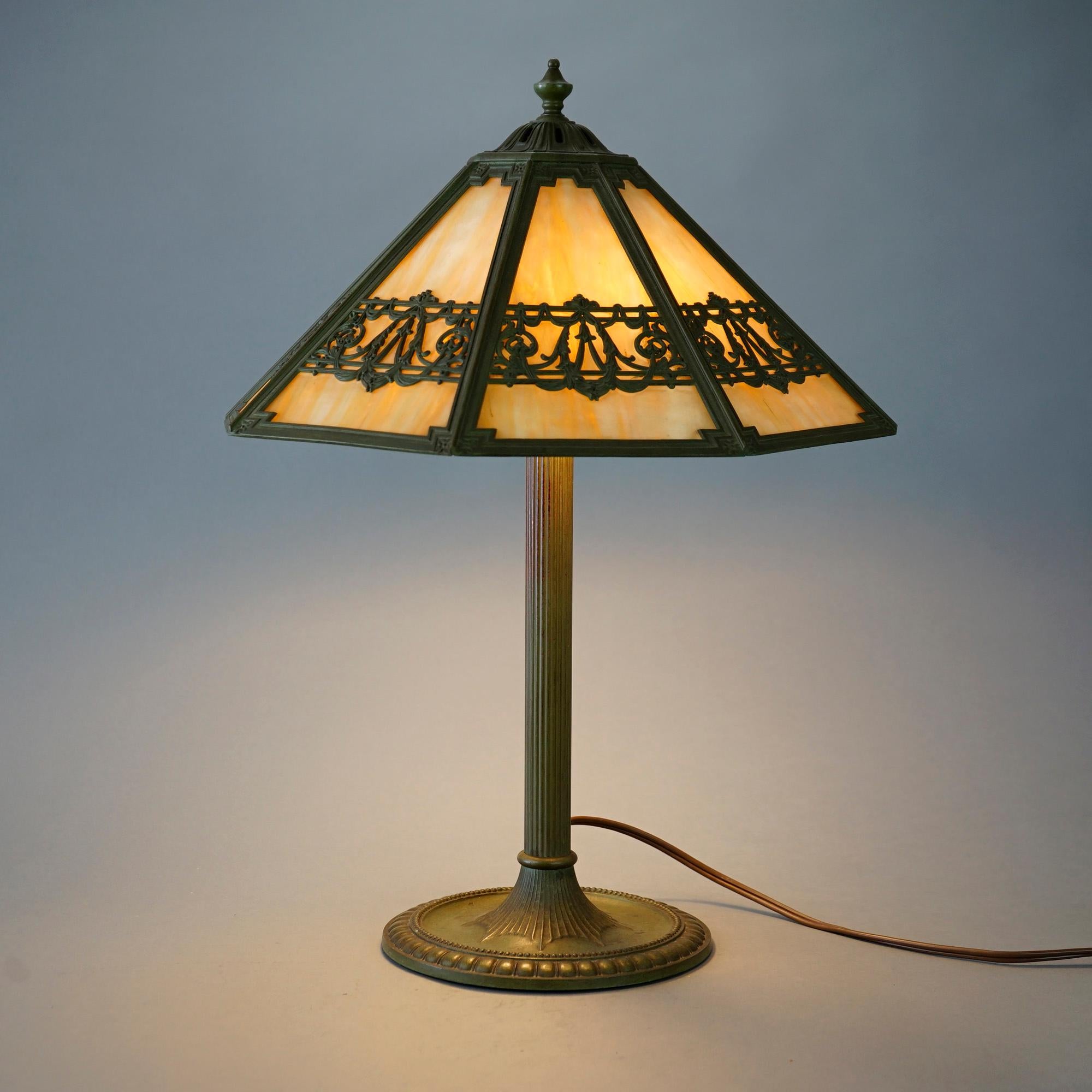 bradley & hubbard lamp identification