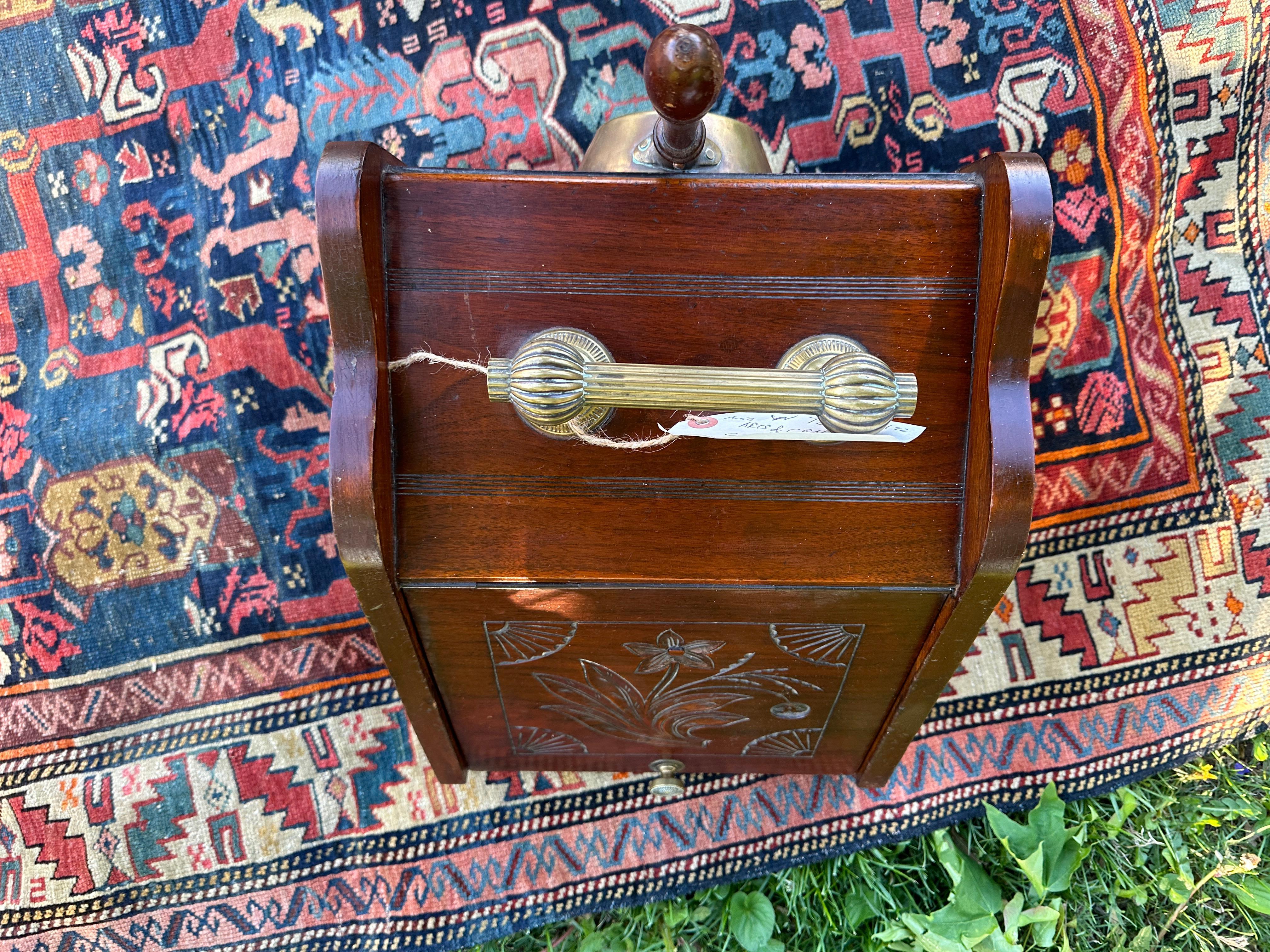 Antigua Carbonera Arts & Crafts - Época Stickley - W4977 en venta 1
