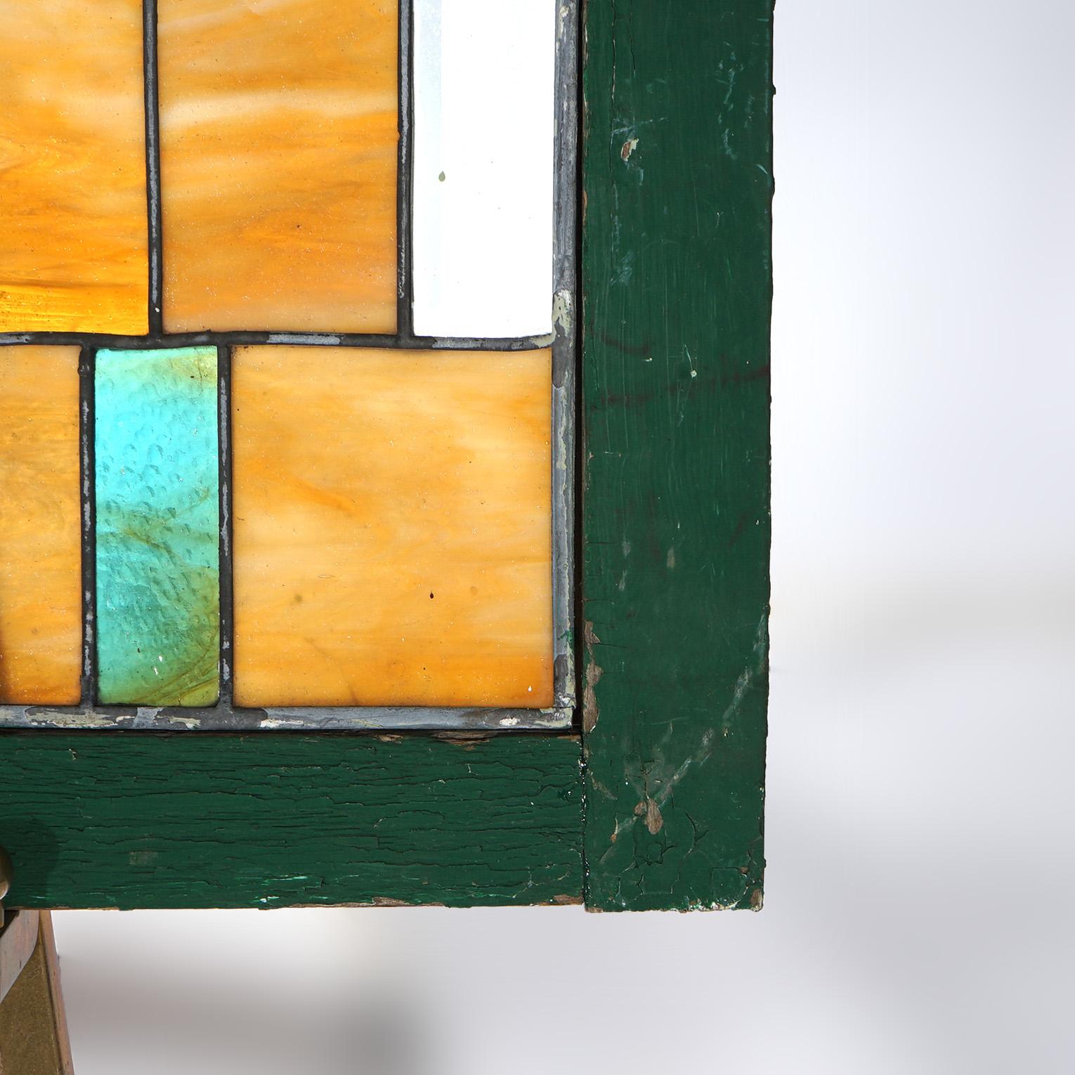 arts and crafts style stained glass