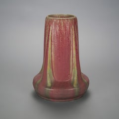 Arte e artigianato d'epoca - Vaso "Buttress" della Fulper Art Pottery, 1920 circa