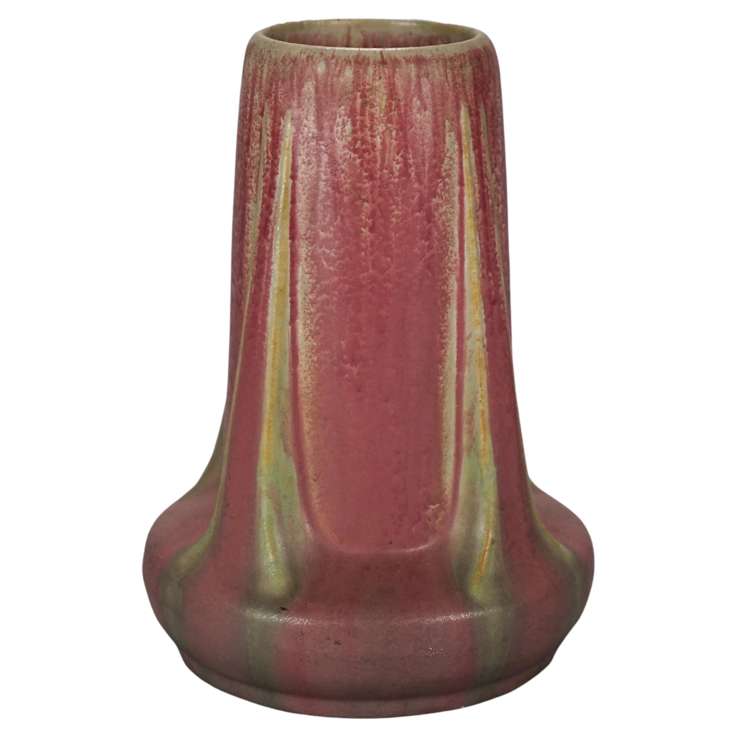 Two Handled Fulper Pottery Vase, C. 1910 For Sale at 1stDibs