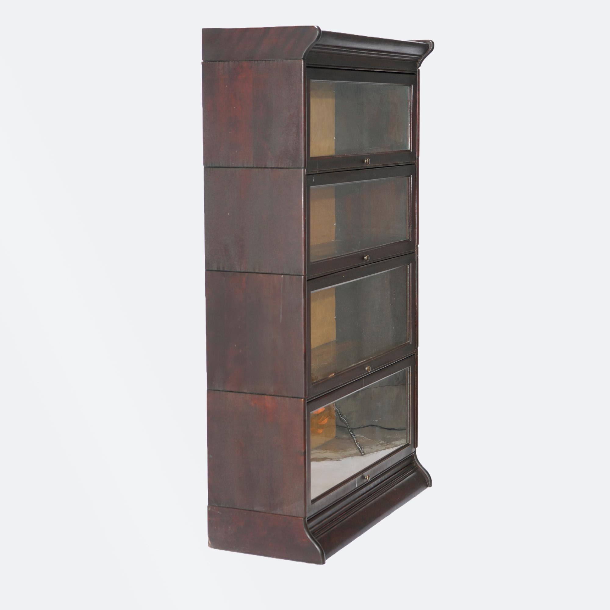 antique stacking bookcase