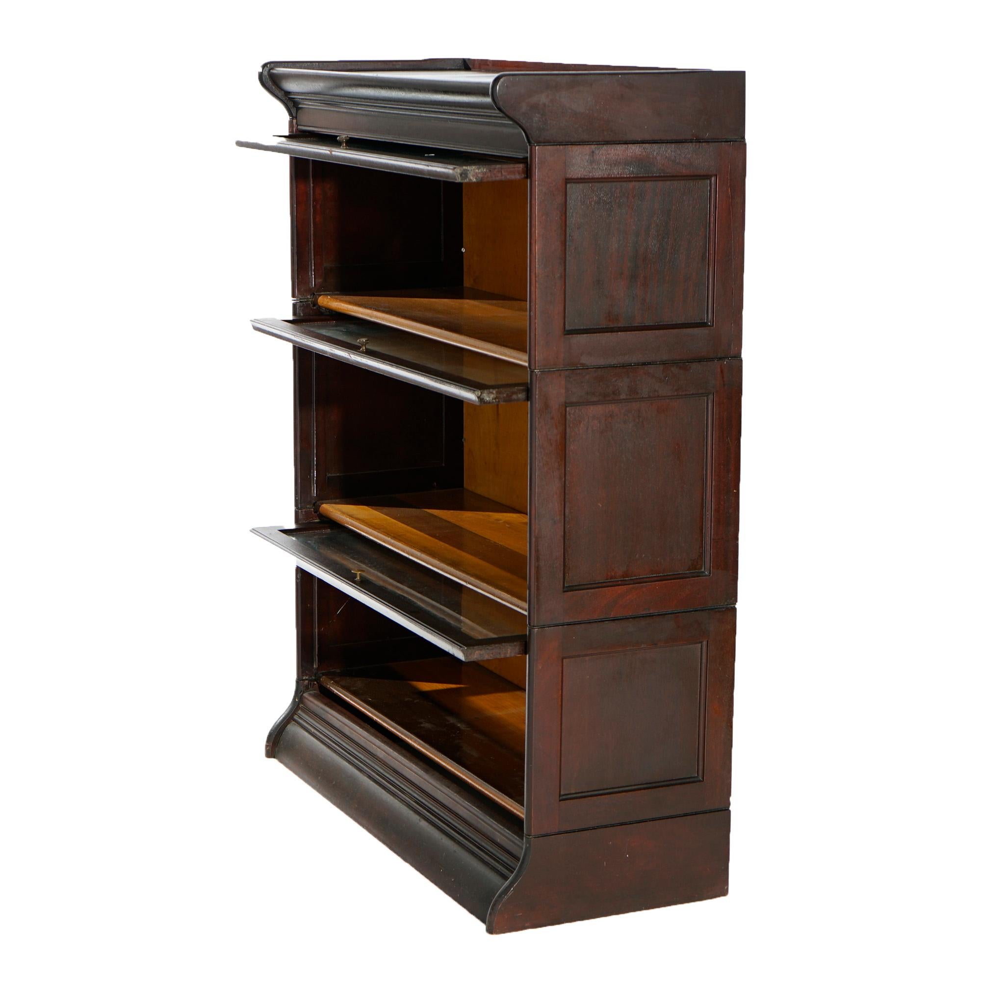 antique barrister bookcase