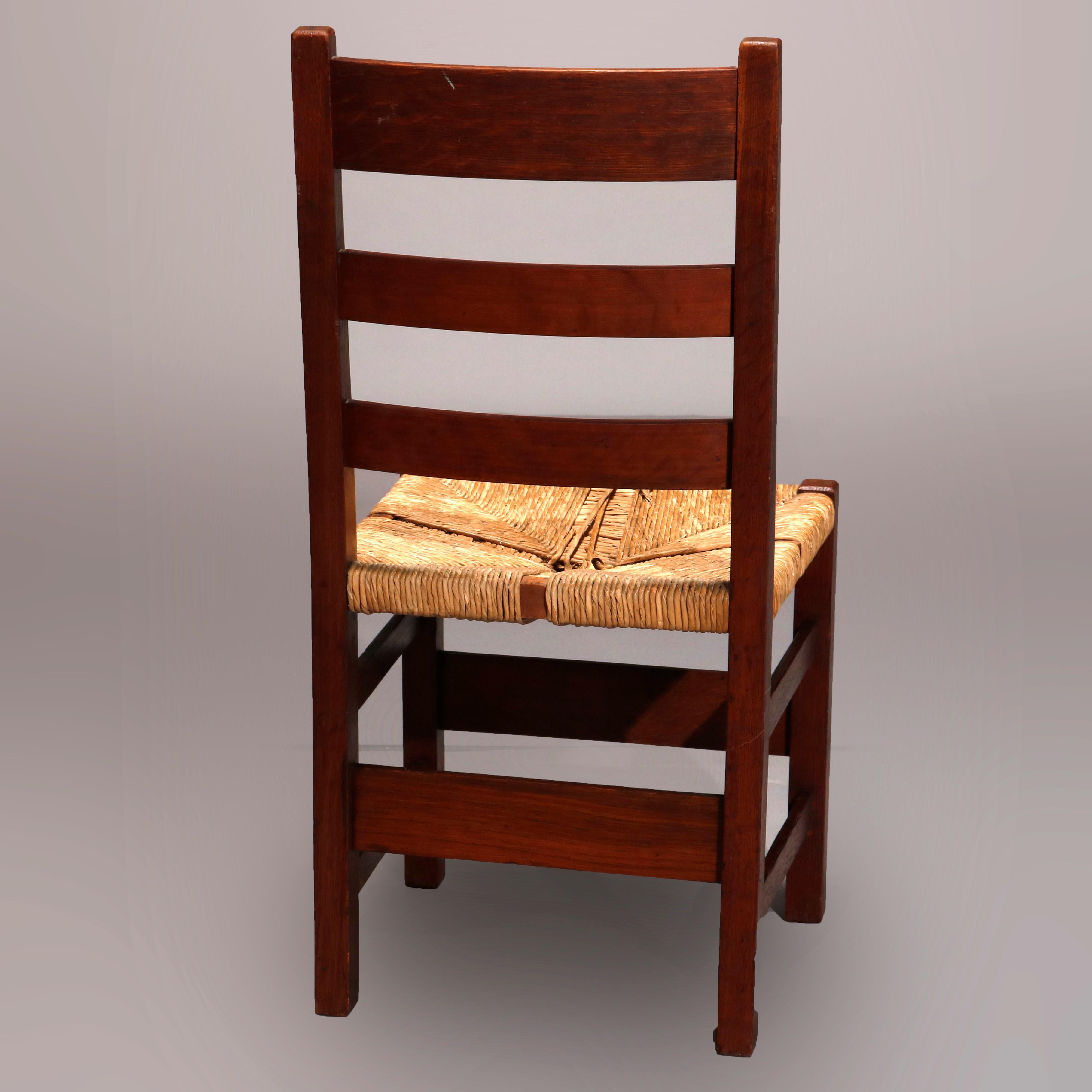 stickley ladder back chairs