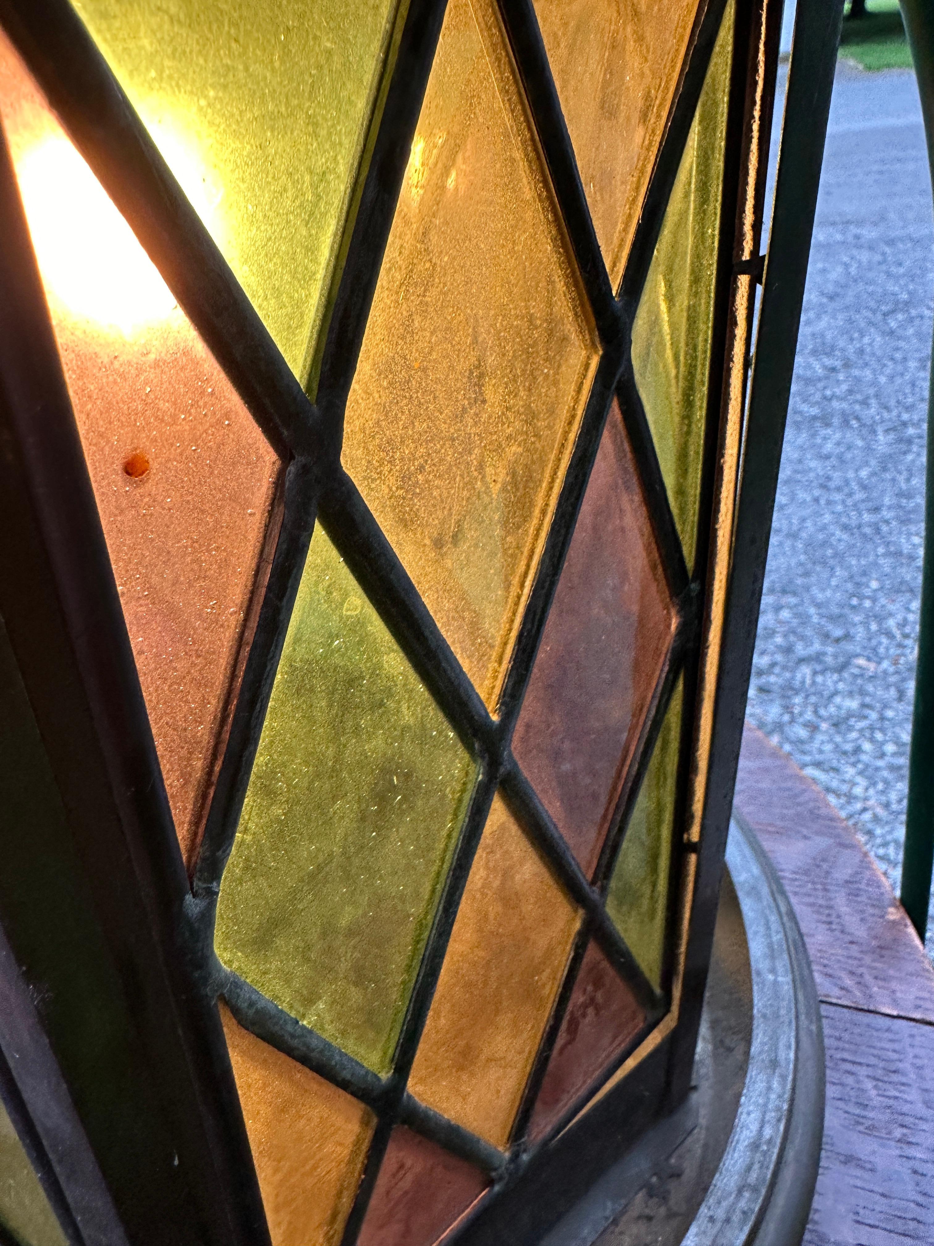 Arte Antiques e Artigianato MADE IN USA  missione Lampada a sospensione -  L'epoca di Stickley.  W5877 in vendita 4