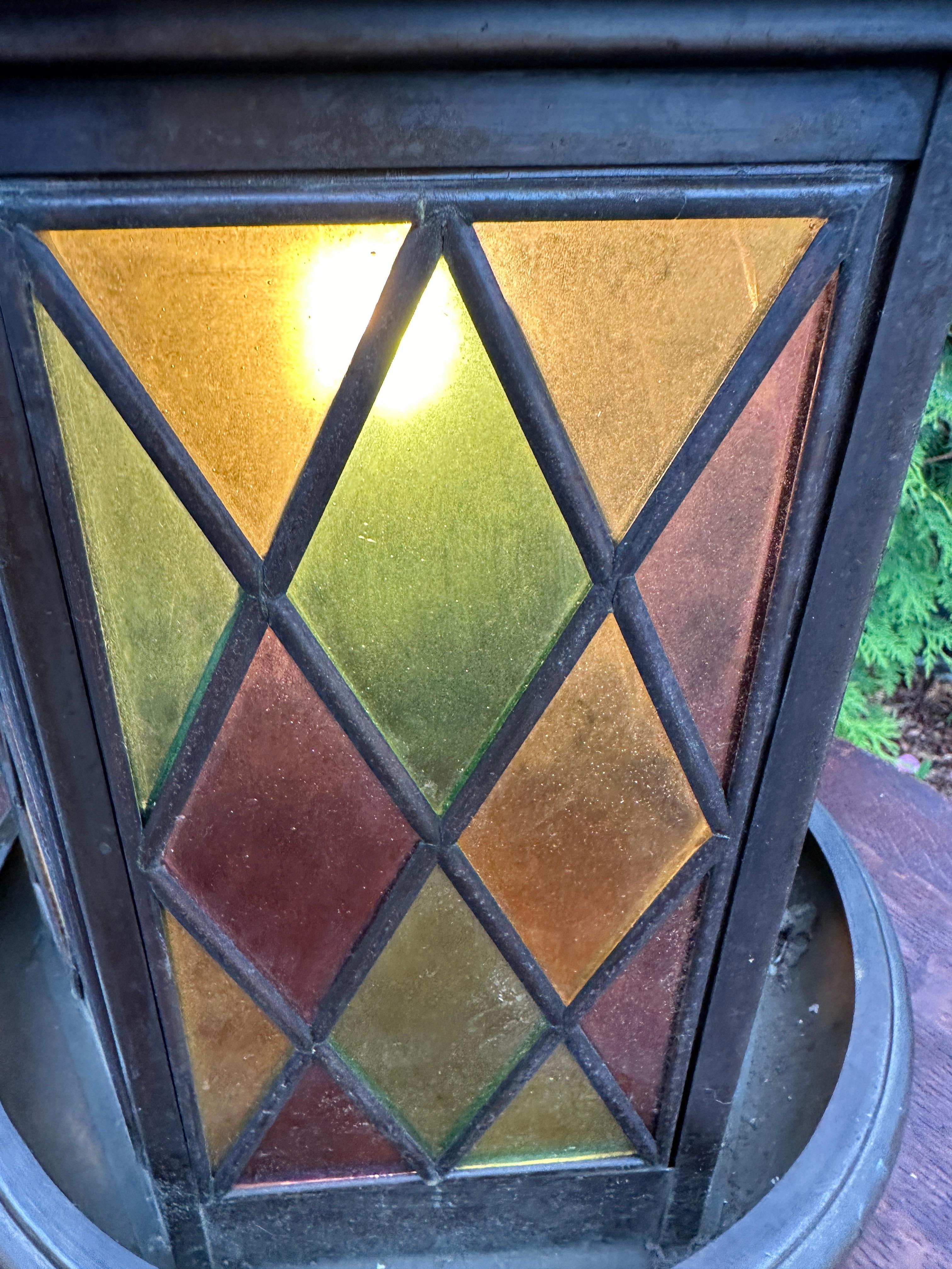 Arte Antiques e Artigianato MADE IN USA  missione Lampada a sospensione -  L'epoca di Stickley.  W5877 in vendita 2