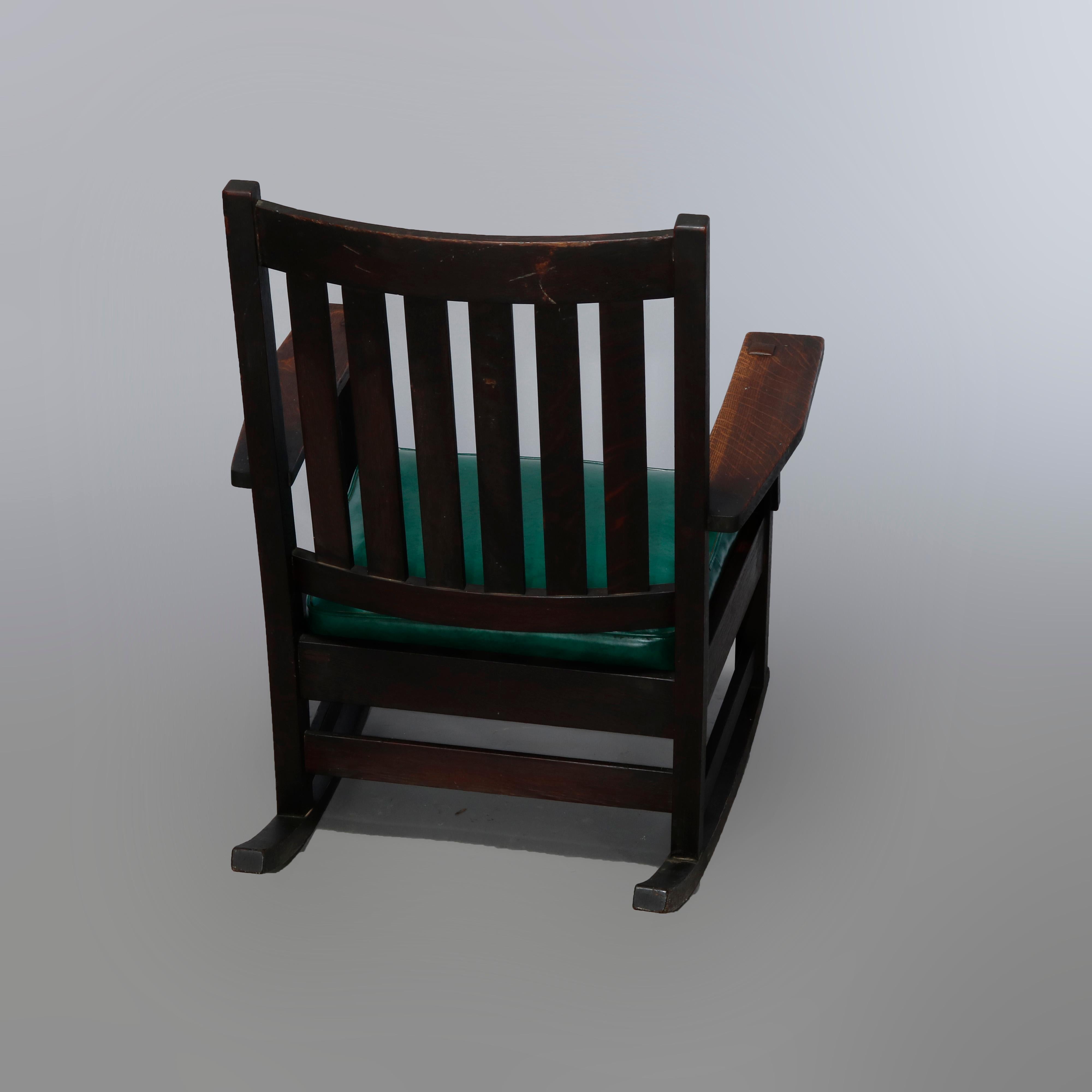 l&jg stickley rocking chair