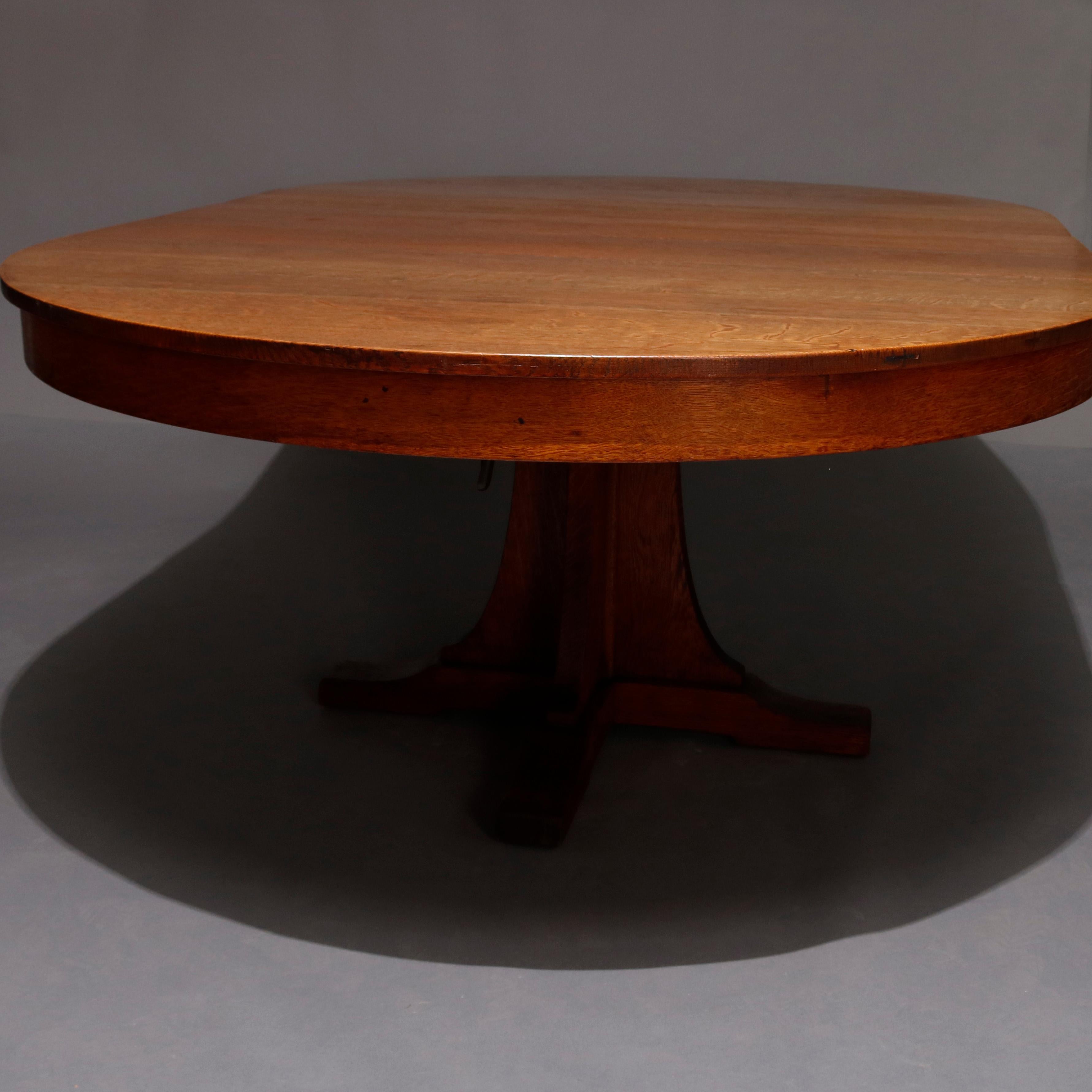 stickley mission dining table