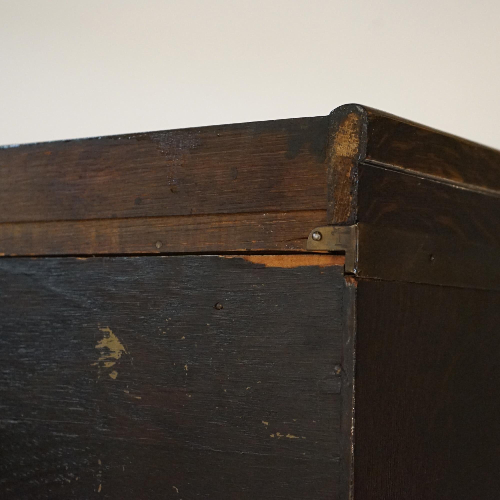 Antique Arts & Crafts Macey Five Stack Oak Barrister Bookcase & Desk c1920 For Sale 13