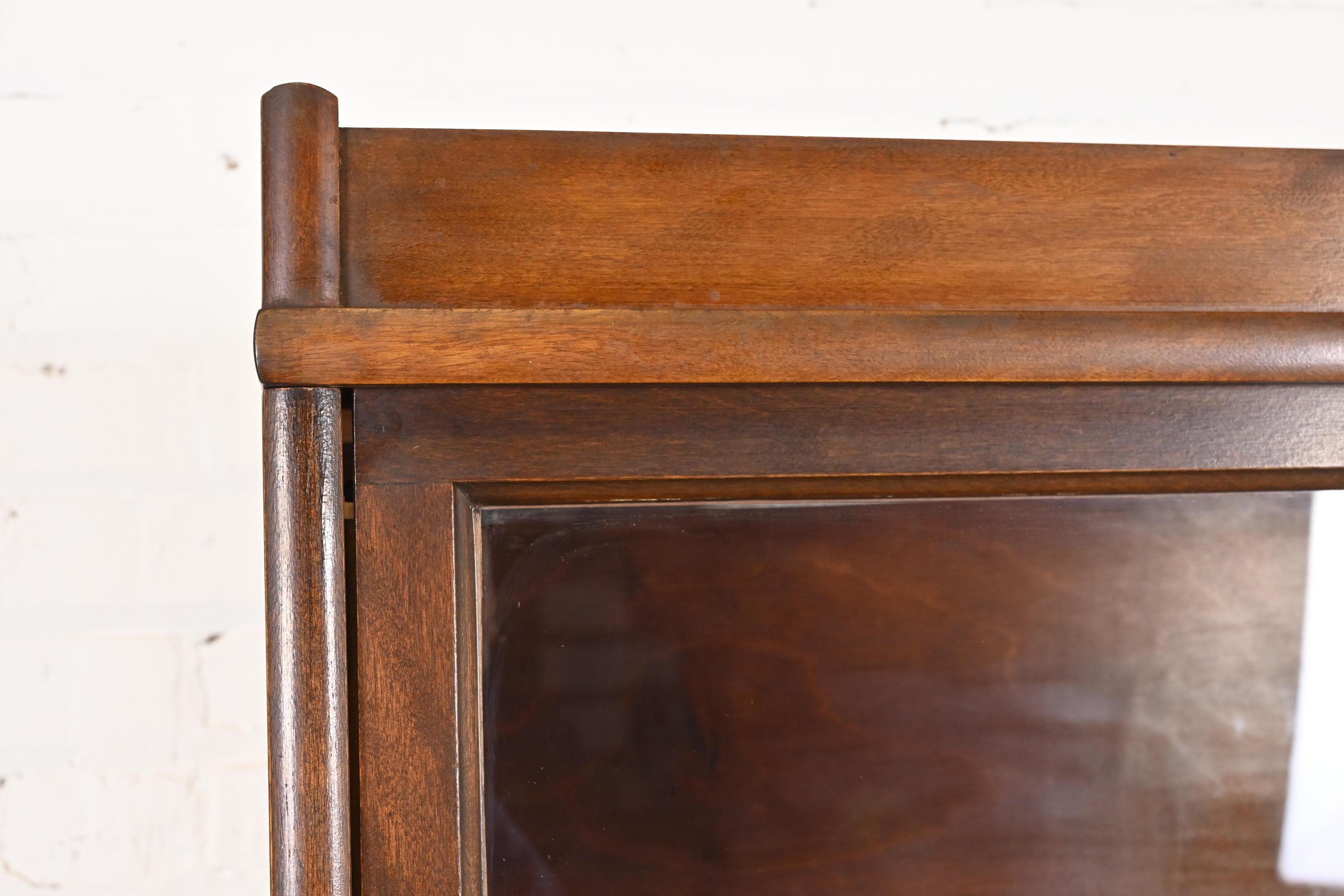 Antique Arts & Crafts Mahogany Five-Stack Barrister Bookcase by Hale, Circa 1920 1