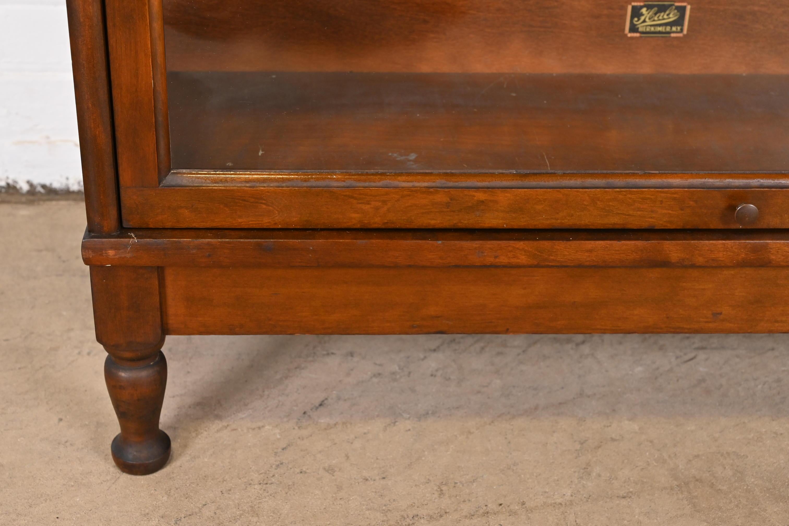 Antique Arts & Crafts Mahogany Five-Stack Barrister Bookcase by Hale, Circa 1920 2