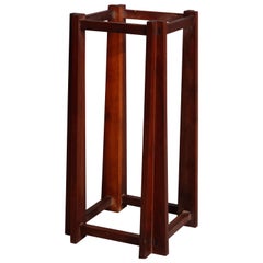 Antique Arts & Crafts Mahogany Umbrella Stand, circa 1910