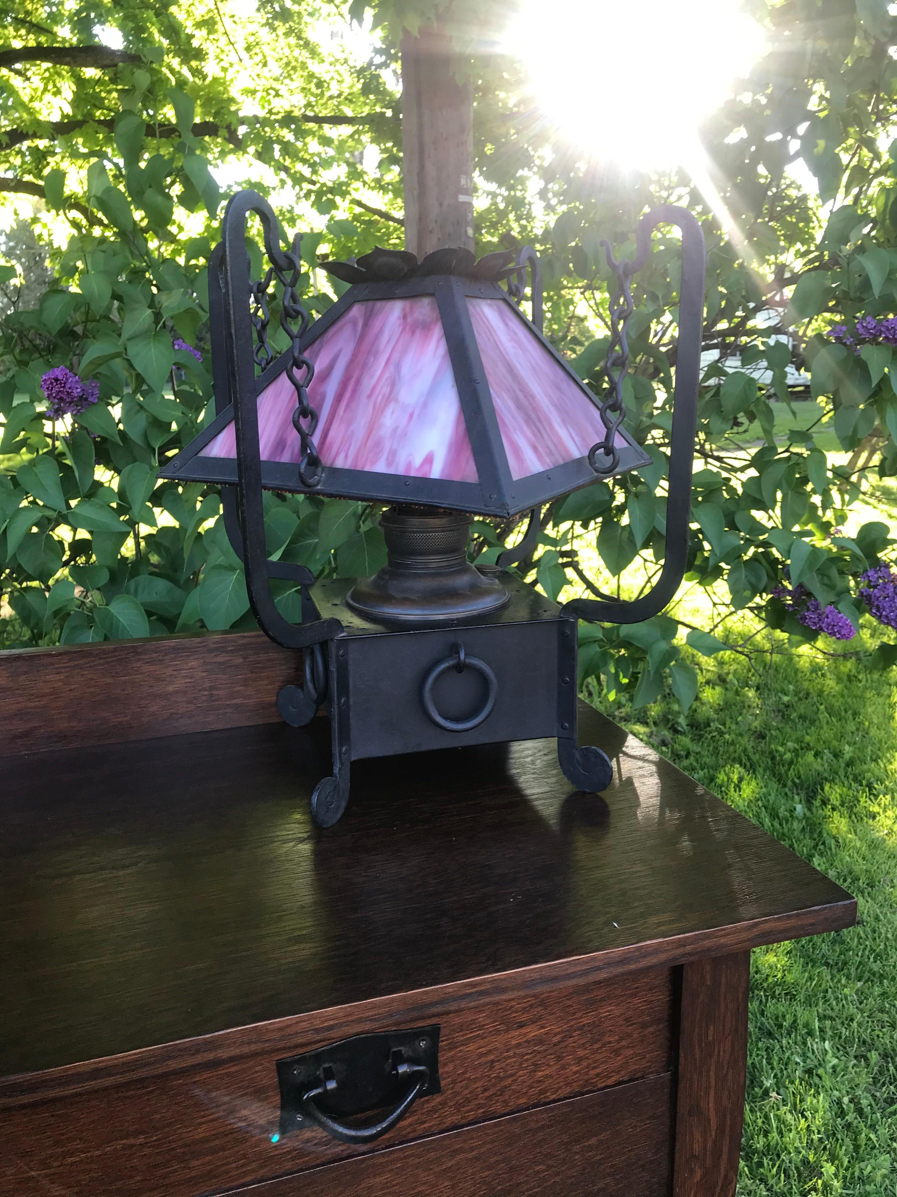 Americano Lampada a cherosene A. Miller, circa 1910 - W4014 - 20% di sconto in saldo in vendita