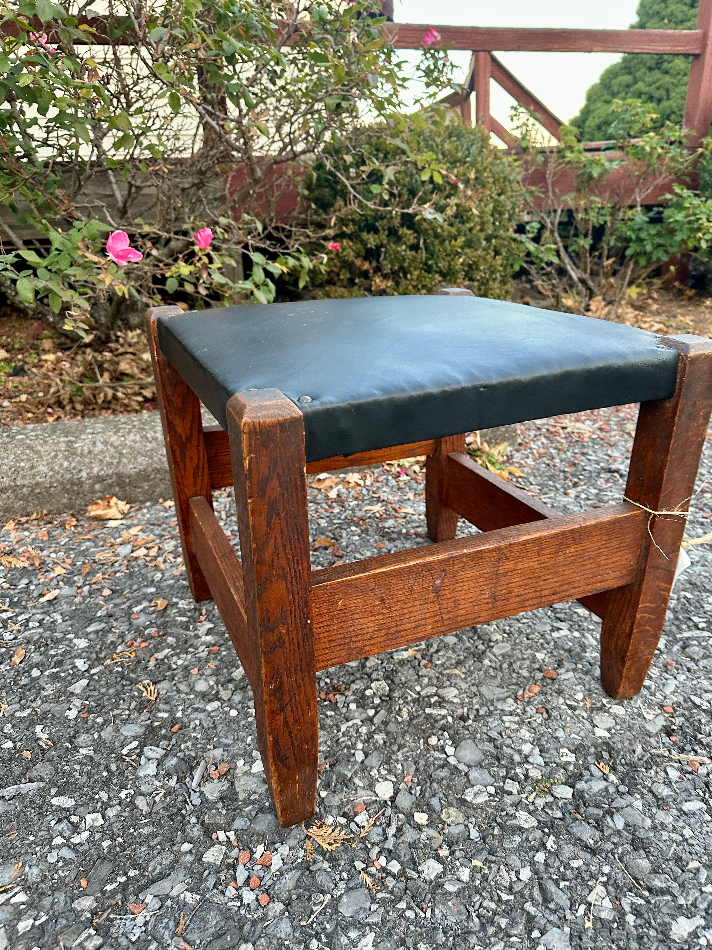 Arts and Crafts Antique Arts & Crafts Mission Footstool  Stickley era    SALE     SALE extra OFF For Sale