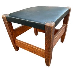 Antique Arts & Crafts Mission Footstool  Stickley era    SALE     SALE extra OFF