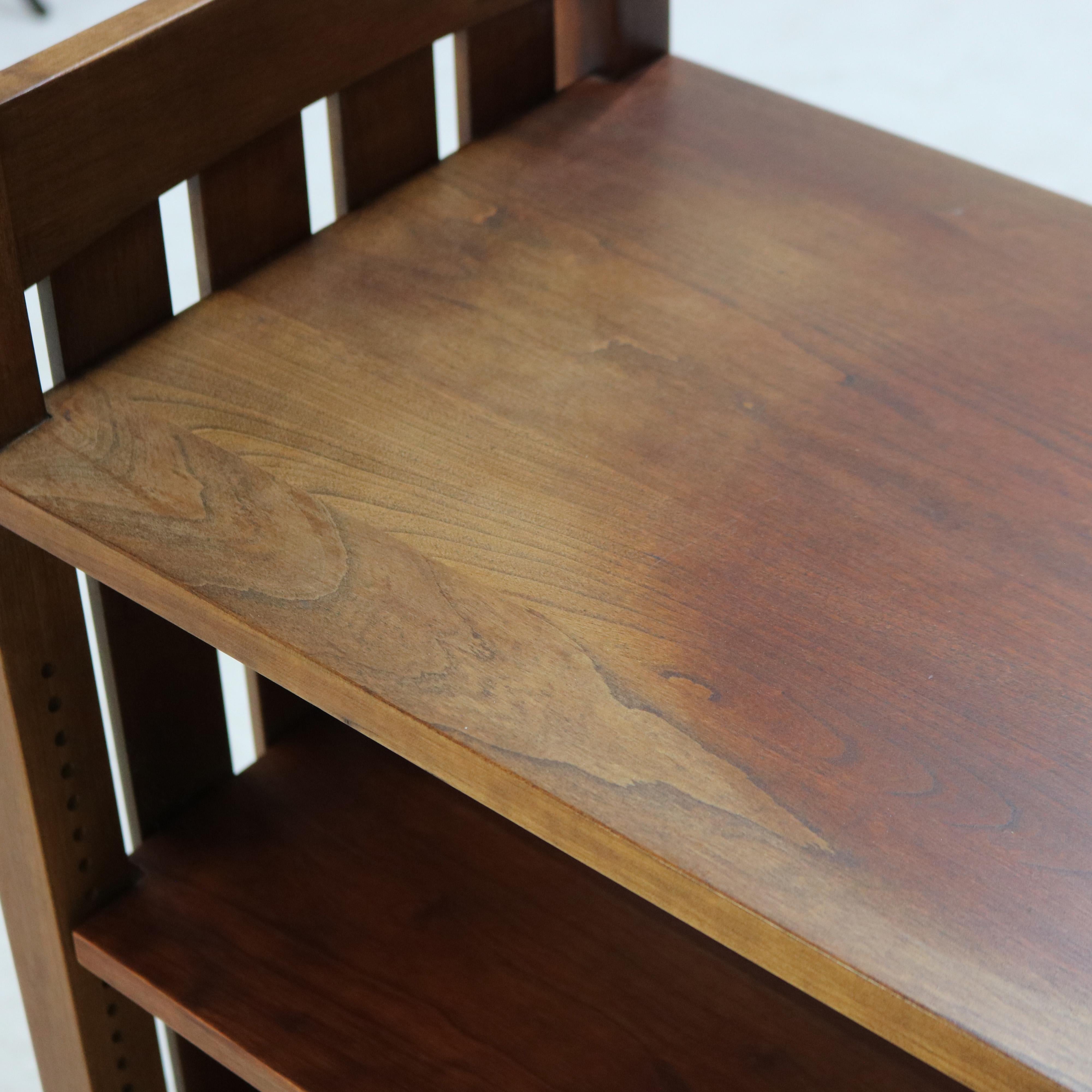 Antique Arts & Crafts Mission Mahogany Magazine Stand Signed Stickley 20th C 4