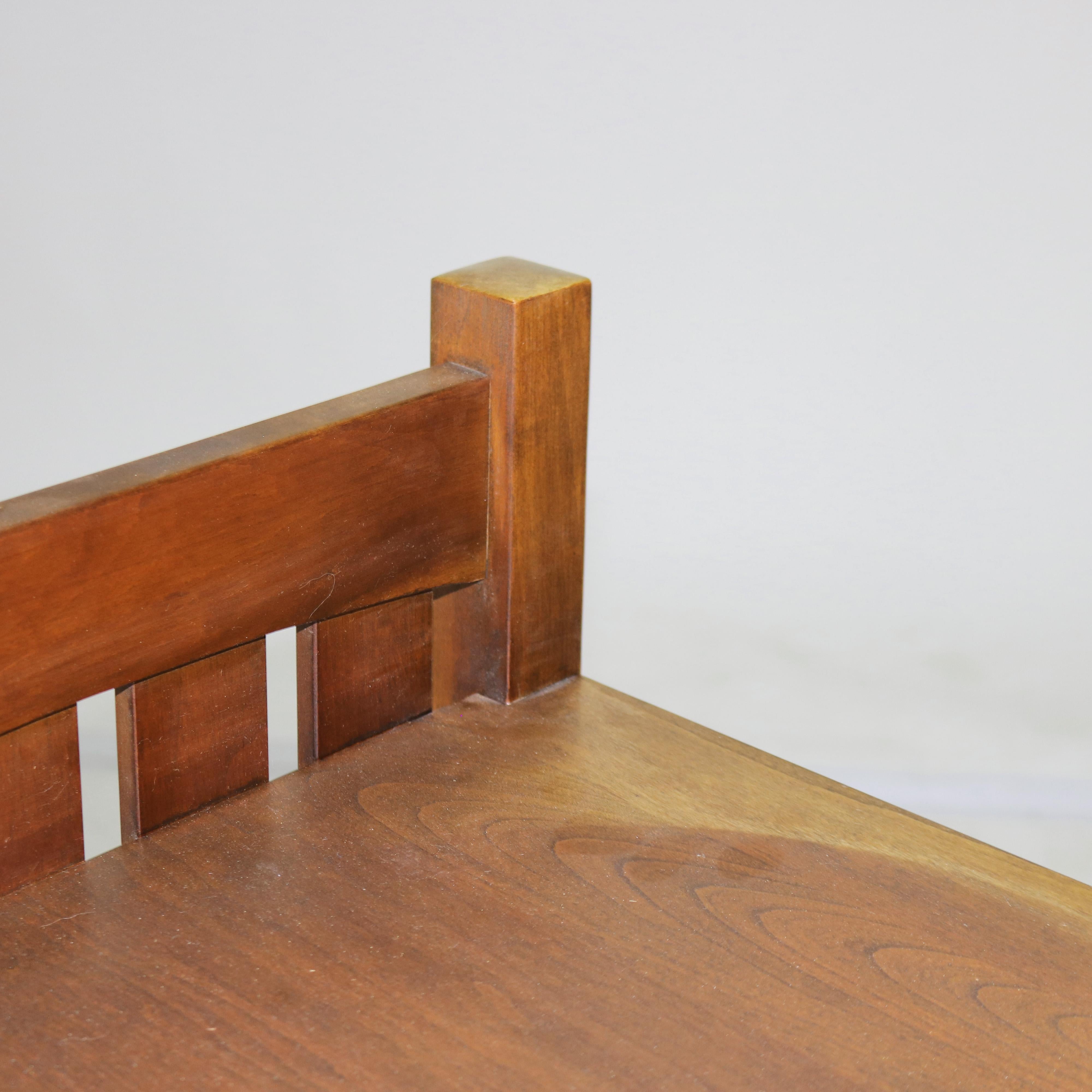 Antique Arts & Crafts Mission Mahogany Magazine Stand Signed Stickley 20th C 7
