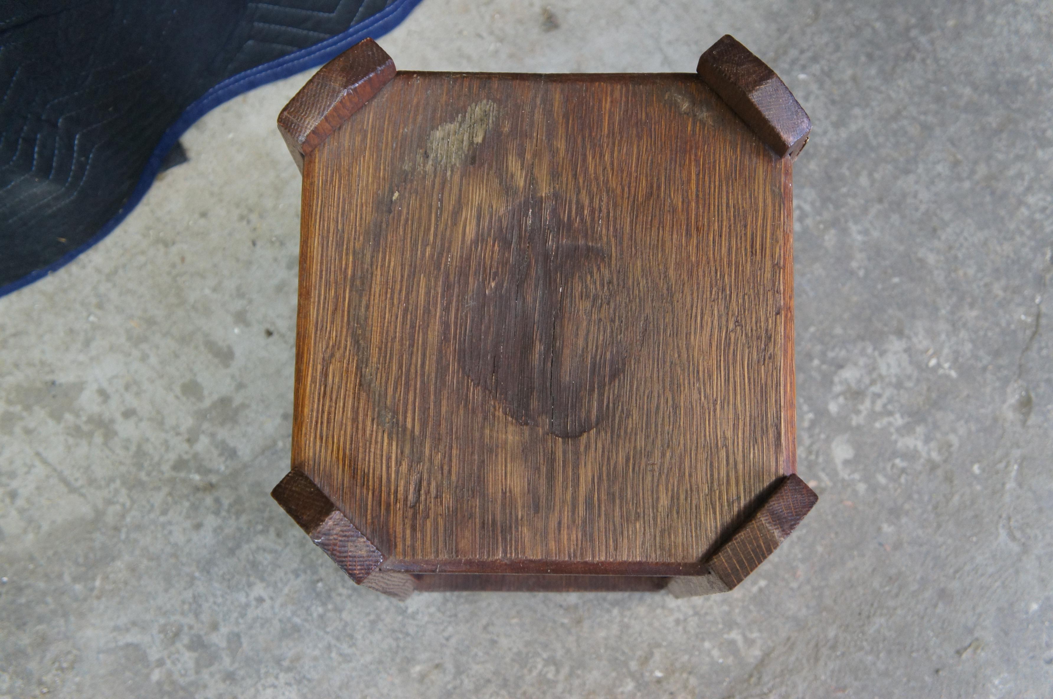 arts and crafts plant stand