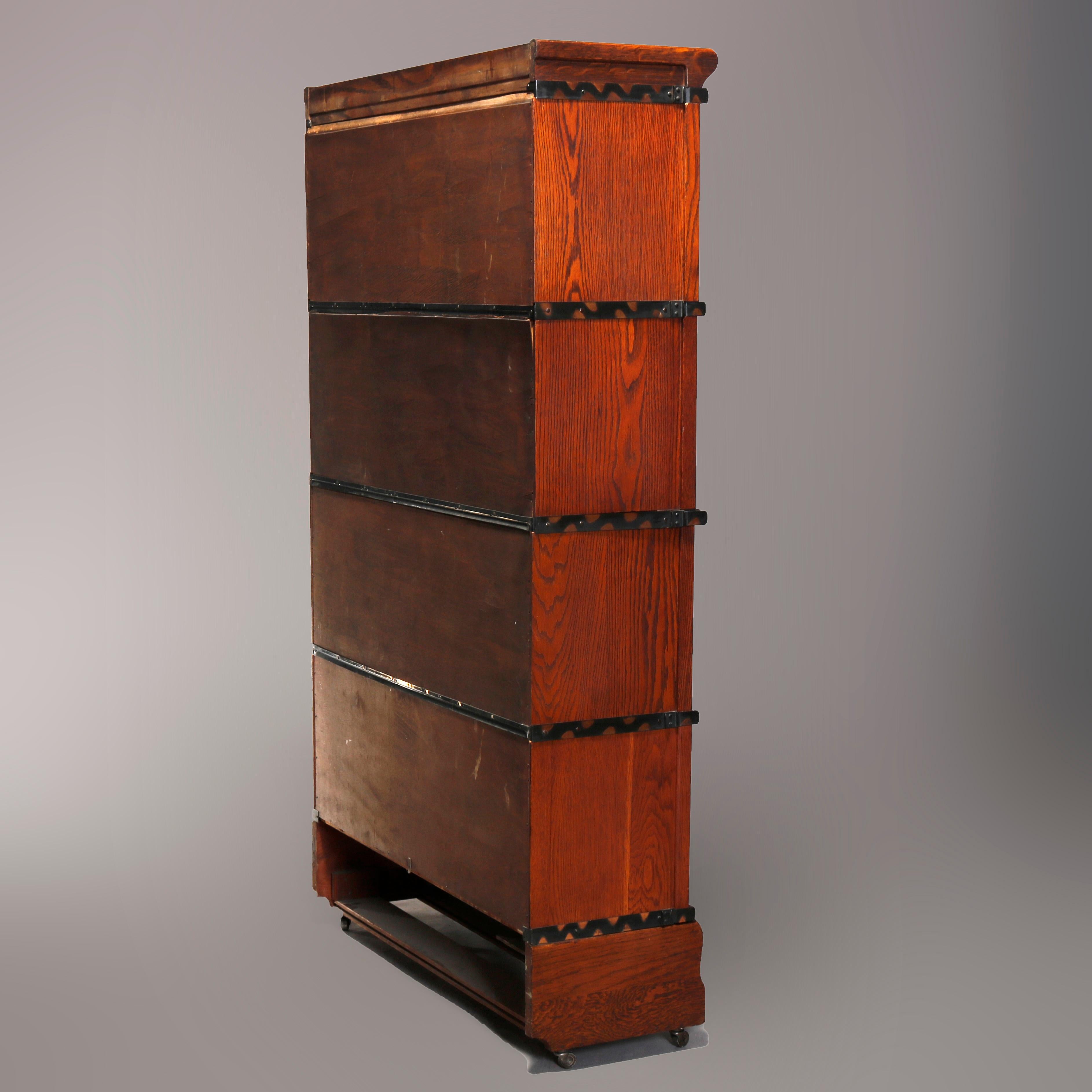 lawyer bookcase antique